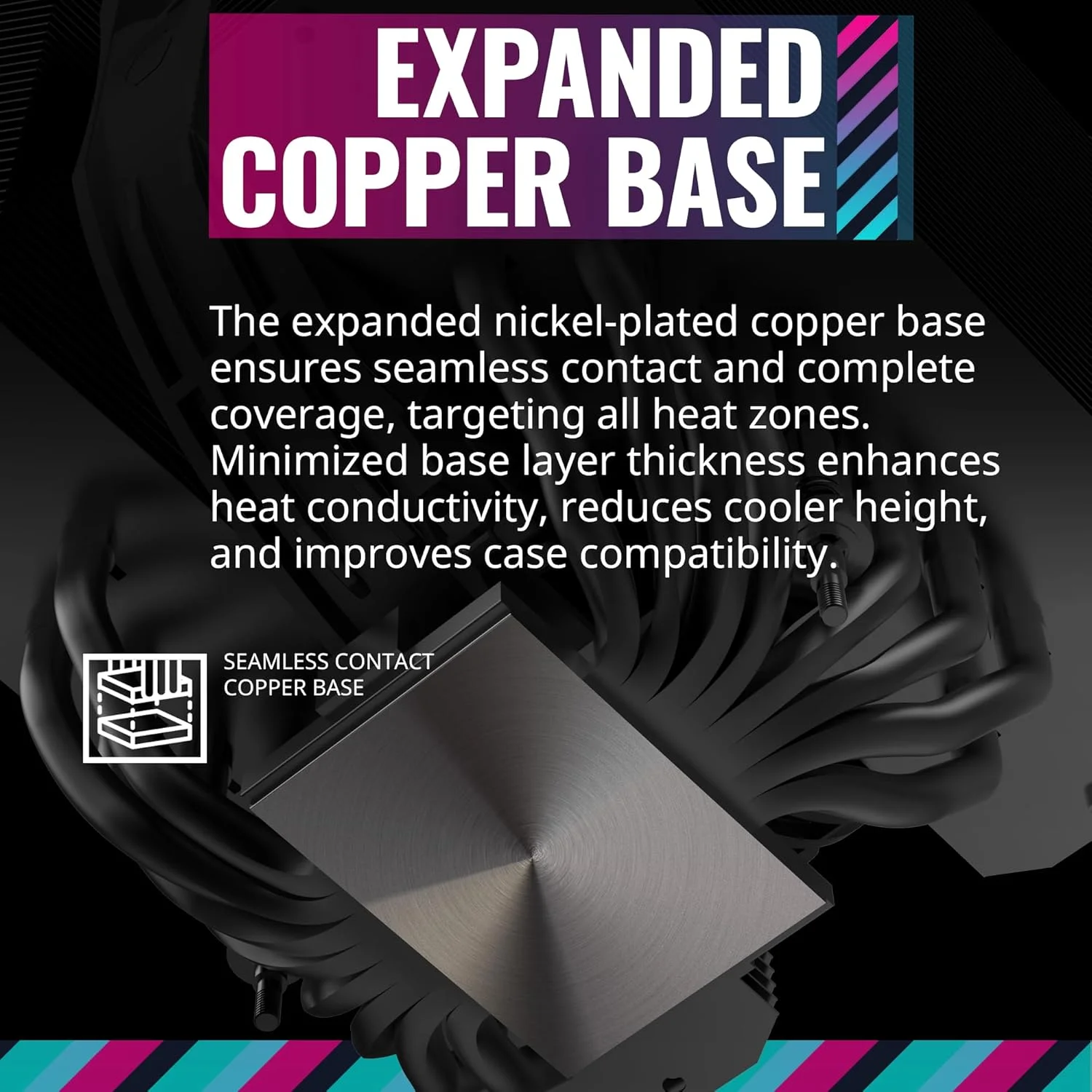 خنک کننده پردازنده بادی دوال تاور کولر مستر MasterAir MA824 Stealth، دارای 8 لوله حرارتی، دو فن Mobius 120|130mm، پایه مسی با روکش نیکل، سازگار با AMD Ryzen AM5/AM4 و Intel LGA1700/1200 (MAM-D8PN-318PK-R1) خنک کننده پردازنده بادی دوال تاور کولر مستر MasterAir MA824 Stealth، دارای 8 لوله حرارتی، دو فن Mobius 120|130mm، پایه مسی با روکش نیکل، سازگار با AMD Ryzen AM5/AM4 و Intel LGA1700/1200 (MAM-D8PN-318PK-R1)