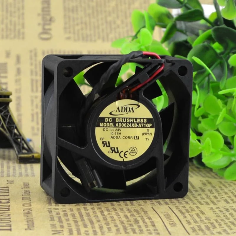 فن خنک کننده جدید CPU برای ADDA AD0624XB-A71GP DC24V 0.18A، فن خنک کننده 2 سیم با حجم هوای زیاد 60X60X25MM فن خنک کننده جدید CPU برای ADDA AD0624XB-A71GP DC24V 0.18A، فن خنک کننده 2 سیم با حجم هوای زیاد 60X60X25MM