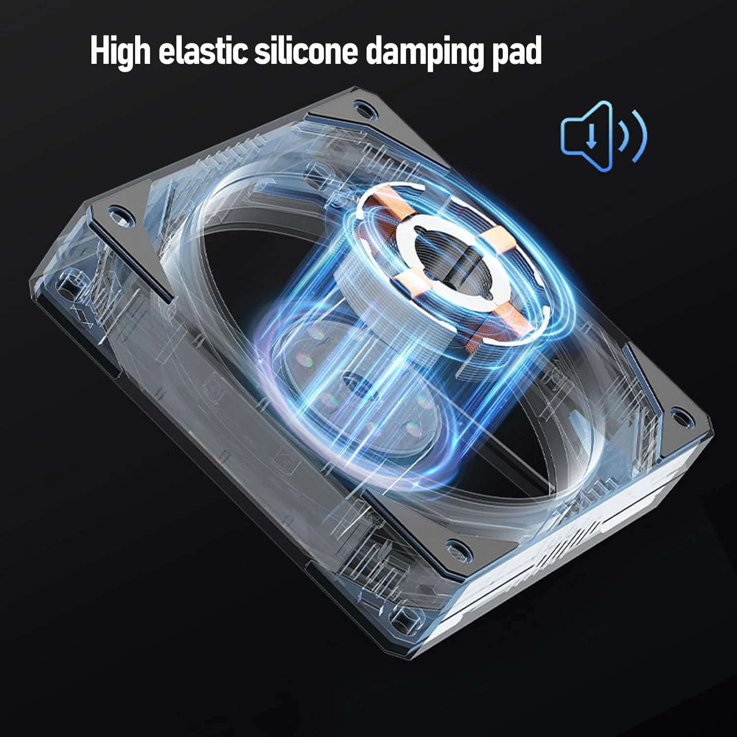 فن خنک کننده پردازنده 3 پین، فن خنک کننده پردازنده 120 میلی متری با 9 پره ARGB کنترل PWM 800 تا 1800 دور در دقیقه، فن خنک کننده کامپیوتر با نور LED، فن با پره های رو به جلو یا معکوس برای خنک کننده پردازنده