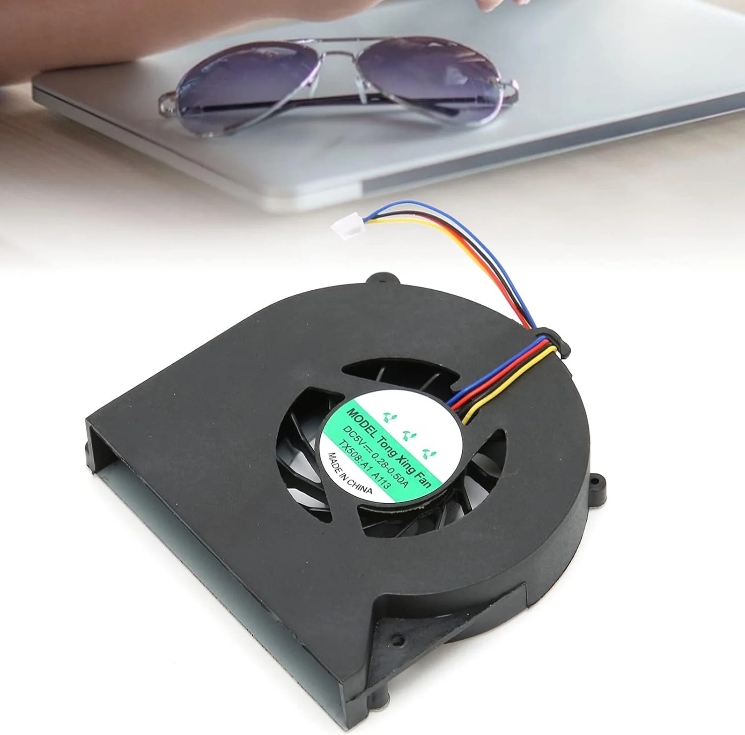 فن خنک کننده پردازنده، خنک کننده بادی پردازنده 4 پین، خنک کننده رادیاتور کامپیوتر با اتلاف حرارت قوی، برای HP 4530s/6460b/EliteBook/8460p/8470p فن خنک کننده پردازنده، خنک کننده بادی پردازنده 4 پین، خنک کننده رادیاتور کامپیوتر با اتلاف حرارت قوی، برای HP 4530s/6460b/EliteBook/8460p/8470p