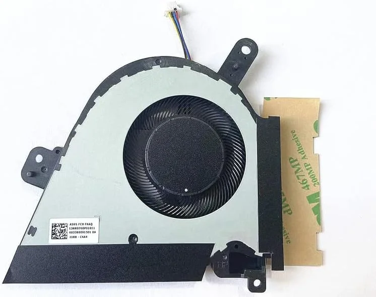 فن خنک کننده جدید CPU GPU برای لپ تاپ ASUS TUF Gaming Dash F15 FX516 FX516P Air RTX3070 کولر DC12𝖵 1A 4Pin (CPU) فن خنک کننده جدید CPU GPU برای لپ تاپ ASUS TUF Gaming Dash F15 FX516 FX516P Air RTX3070 کولر DC12𝖵 1A 4Pin (CPU)