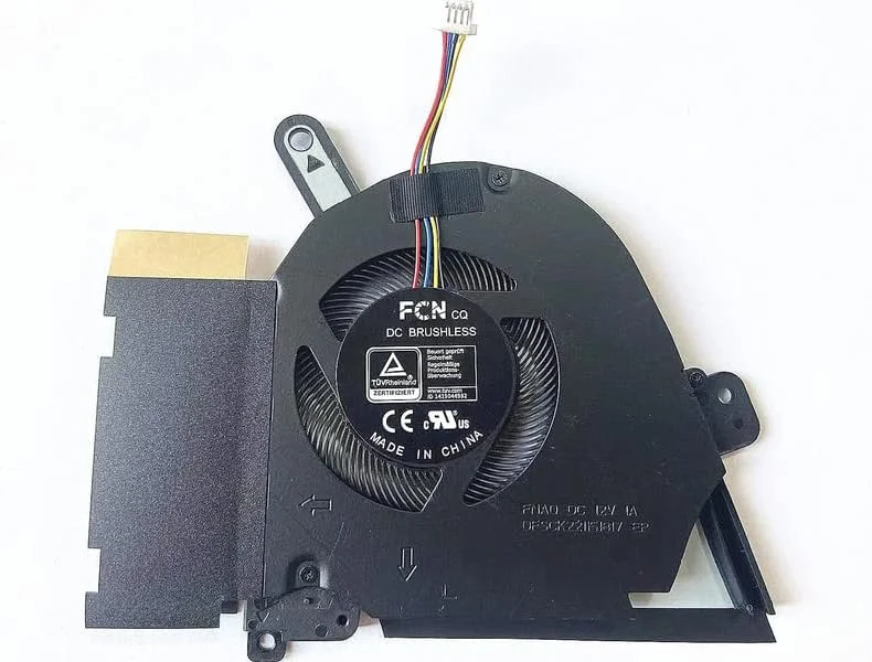 فن خنک کننده جدید CPU GPU برای لپ تاپ ASUSs TUF Gaming Dash F15 FX516 FX516P Air RTX3070 (CPU)