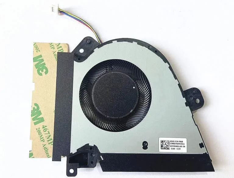 فن خنک کننده جدید CPU GPU برای لپ تاپ ASUS TUF Gaming Dash F15 FX516 FX516P Air RTX3070 کولر DC12𝖵 1A 4Pin (CPU) فن خنک کننده جدید CPU GPU برای لپ تاپ ASUS TUF Gaming Dash F15 FX516 FX516P Air RTX3070 کولر DC12𝖵 1A 4Pin (CPU)