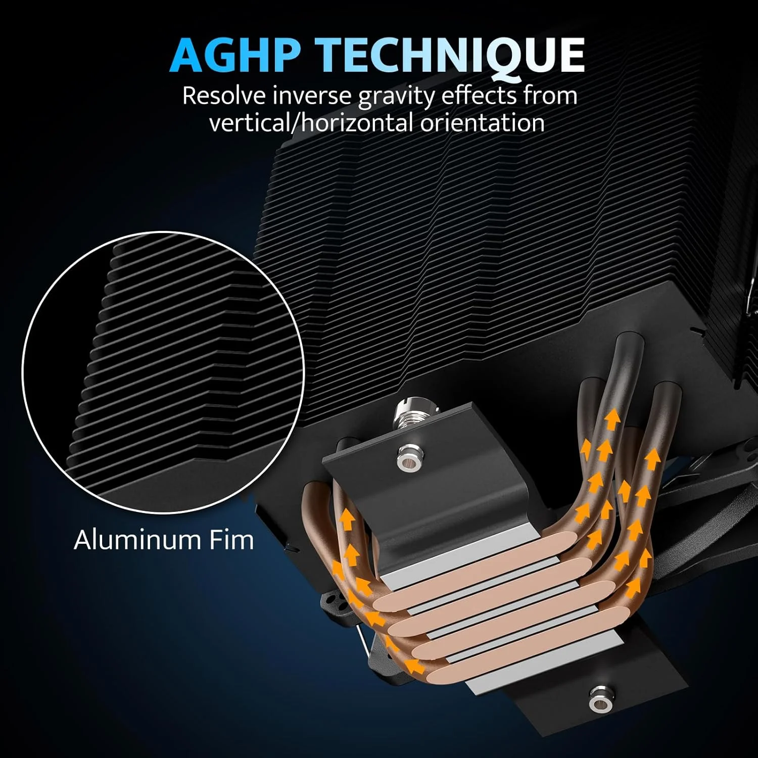 خنک کننده پردازنده darkFlash Z4Pro Mist، تک برج 120 میلی متری، TDP 200W، 4 لوله حرارتی Ф6mm، فن های ARGB PWM PC، خنک کننده بادی پردازنده سازگار با Intel LGA115x/12xx/17xx; AMD AM4/AM5، ارتفاع 155 میلی متر (مشکی)