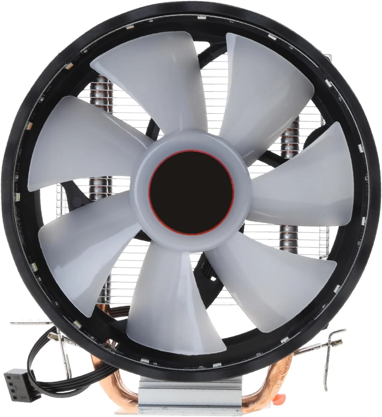 خنک کننده پردازنده با لوله حرارتی مسی، فن خنک کننده سبک 90 میلی متری، رادیاتور هیت سینک LGA 2011 برای فن خنک کننده سبک