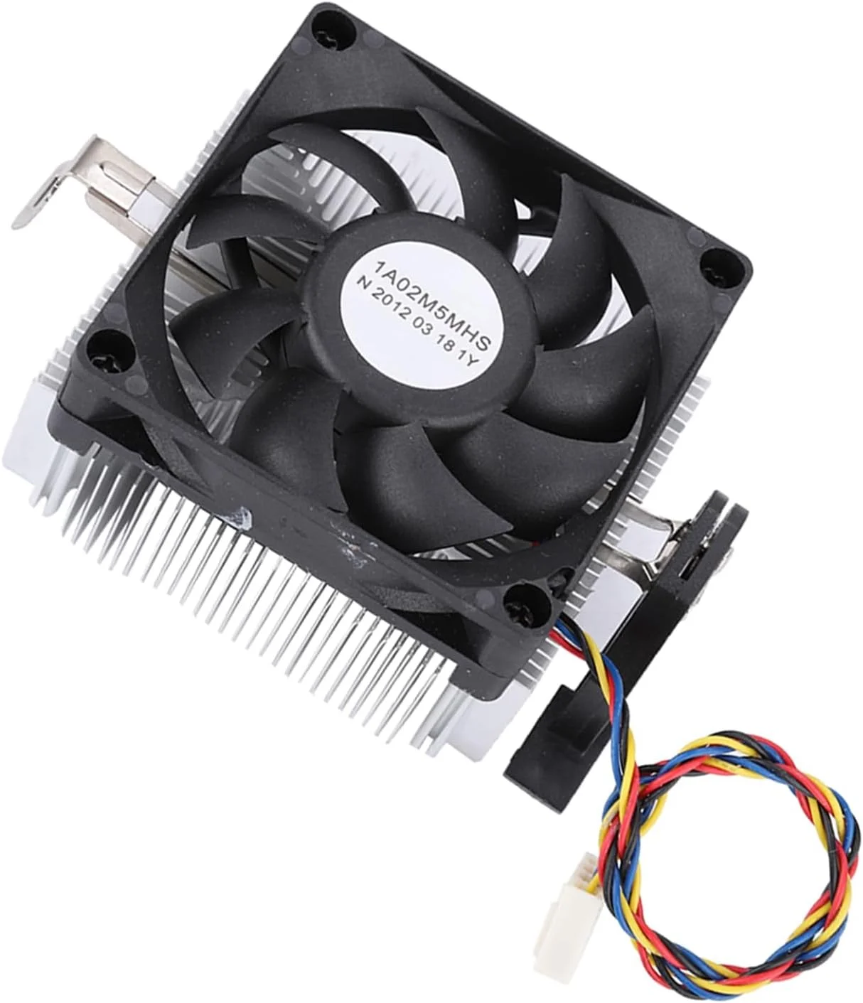 خنک کننده پردازنده Depisuta، خنک کننده پردازنده 12 ولت با بلبرینگ هیدرولیک و هیت سینک آلومینیومی و فن بی صدای 7015 با سرعت بالا 2200 دور در دقیقه، فن خنک کننده برای AM2 AM3 AM3+ FM1