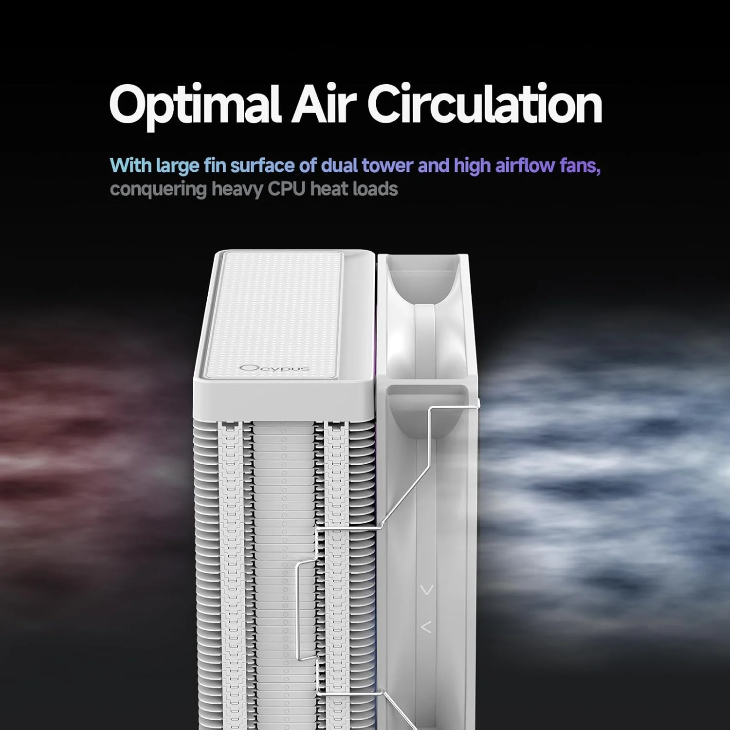 خنک کننده پردازنده Delta A40 ARGB، خنک کننده بادی پردازنده با عملکرد ARGB، فن PWM بی صدا با بلبرینگ هیدرولیک 120 میلی متری، 4 لوله حرارتی مسی، فن خنک کننده پردازنده کامپیوتر برای AMD AM4/AM5، Intel LGA 115X/1200/1700/1851، سفید خنک کننده پردازنده Delta A40 ARGB، خنک کننده بادی پردازنده با عملکرد ARGB، فن PWM بی صدا با بلبرینگ هیدرولیک 120 میلی متری، 4 لوله حرارتی مسی، فن خنک کننده پردازنده کامپیوتر برای AMD AM4/AM5، Intel LGA 115X/1200/1700/1851، سفید