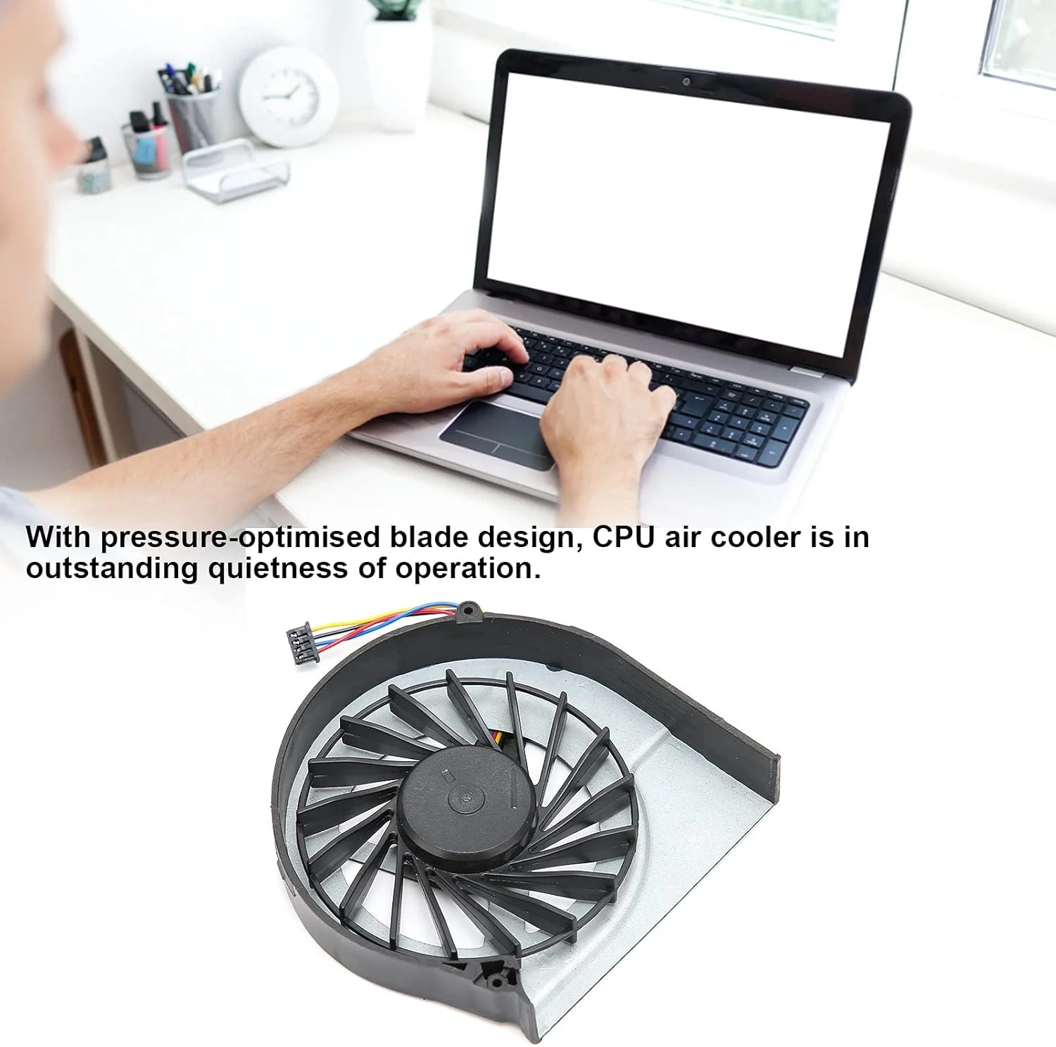 فن خنک کننده پردازنده، خنک کننده بادی پردازنده 4 پین، رادیاتور خنک کننده کامپیوتر با اتلاف حرارت قوی، برای HP Pavilion G6-2040nr / G6-2040ca / G6-2040eb / G6-2040ec فن خنک کننده پردازنده، خنک کننده بادی پردازنده 4 پین، رادیاتور خنک کننده کامپیوتر با اتلاف حرارت قوی، برای HP Pavilion G6-2040nr / G6-2040ca / G6-2040eb / G6-2040ec