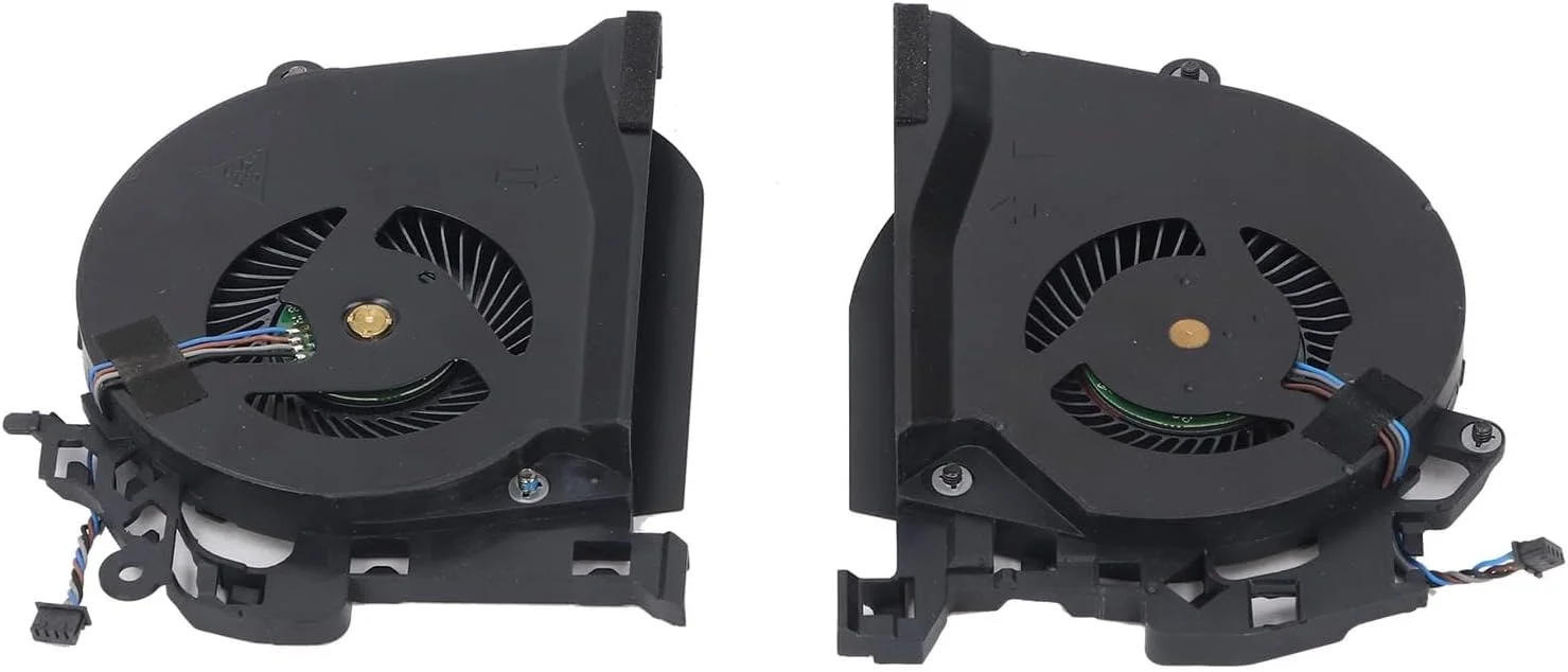 فن خنک کننده پردازنده و کارت گرافیک لپ تاپ Yanmis، مناسب برای Studio ZBook 15 ZBook 15 G6 Series L30894-001 L30895-001، جلوگیری از گرمای بیش از حد، عملکرد کم صدا