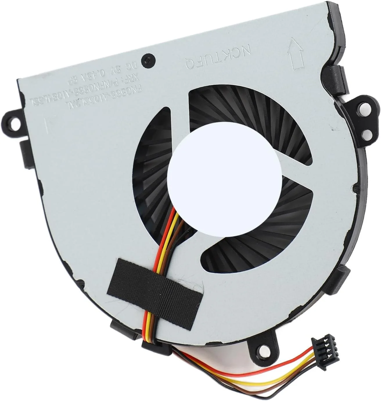 خنک کننده بادی پردازنده لپ تاپ Cryfokt با فن 4 پین برای مدل های 15‑DA 15‑DB ‑DI ‑DR 15Q‑DX 15T‑DS 250 255 256 G7 با طراحی پره/بال منحصر به فرد