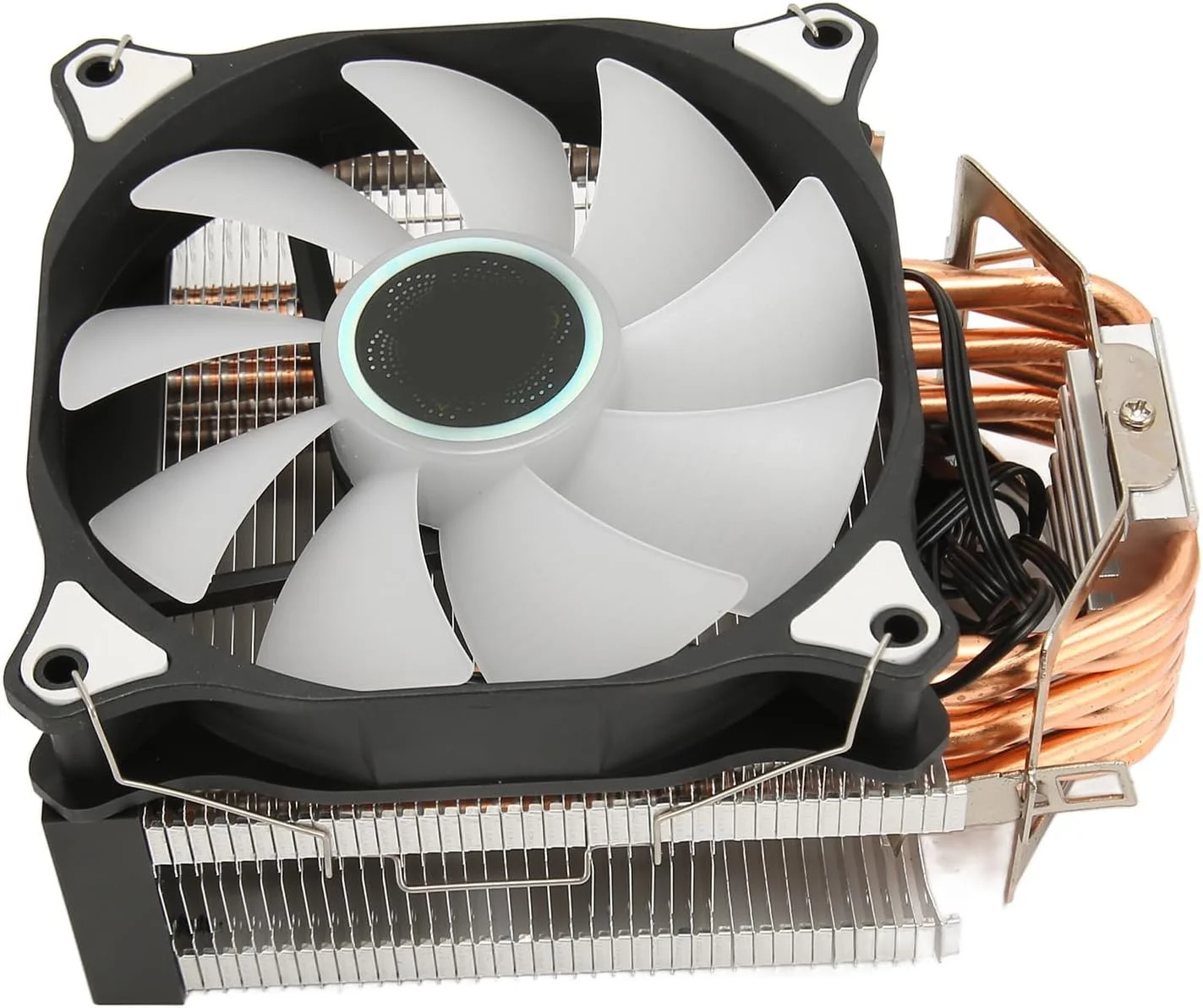 خنککننده بادی پردازنده ARGB با 6 لوله حرارتی مسی 120 میلیمتری RiToEasysports برای LGA1150/1151/1155/1200/1700/17XX AM4/AM5، فنهای خنککننده پردازنده PC هیدرولیک جهانی با راندمان بالا برای کامپیوتر گیمینگ خنککننده بادی پردازنده ARGB با 6 لوله حرارتی مسی 120 میلیمتری RiToEasysports برای LGA1150/1151/1155/1200/1700/17XX AM4/AM5، فنهای خنککننده پردازنده PC هیدرولیک جهانی با راندمان بالا برای کامپیوتر گیمینگ