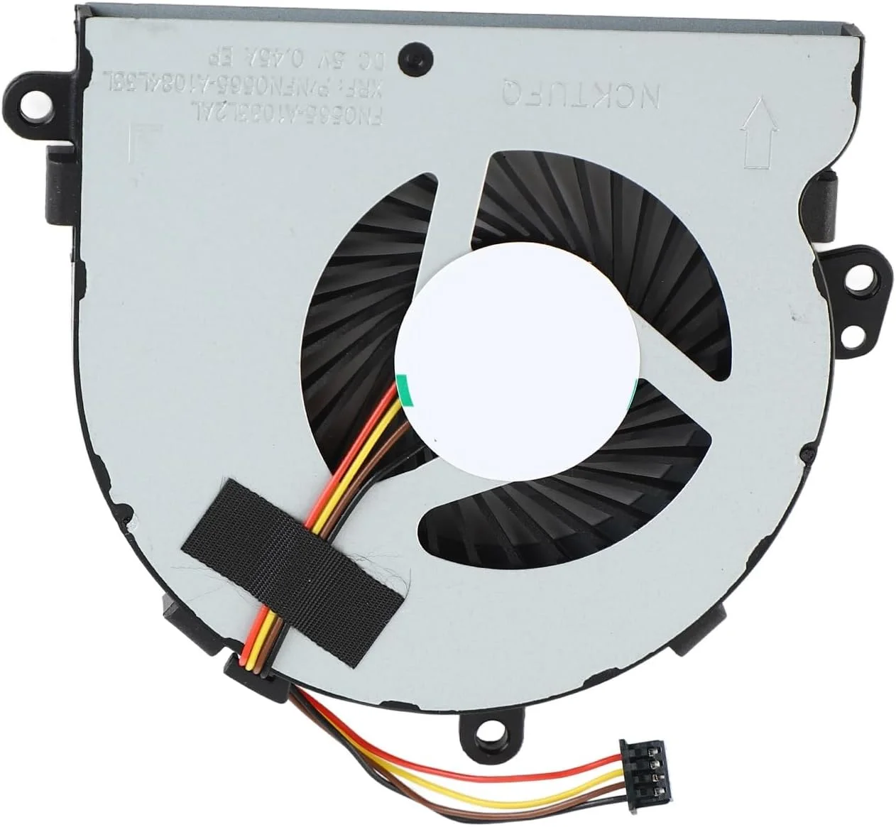 خنک کننده بادی پردازنده لپ تاپ Cryfokt با فن 4 پین برای مدل های 15‑DA 15‑DB ‑DI ‑DR 15Q‑DX 15T‑DS 250 255 256 G7 با طراحی پره/بال منحصر به فرد