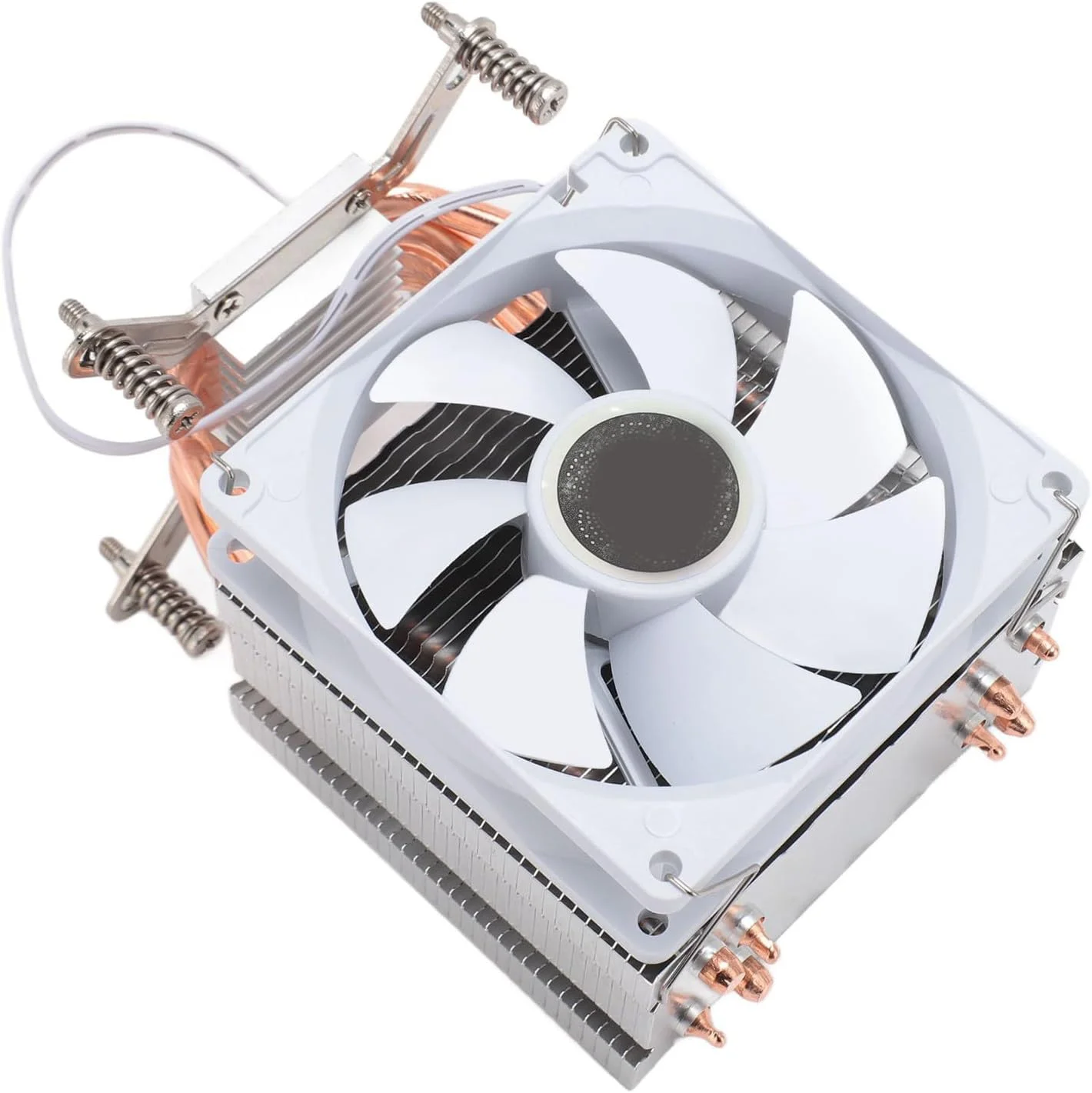 فن خنک کننده پردازنده کم صدا Cryfokt برای مادربرد 2011، سرعت 2000±10% دور در دقیقه، جریان هوای 48CFM، خنک کننده بادی پردازنده با بلبرینگ هیدرولیک برای کامپیوتر رومیزی