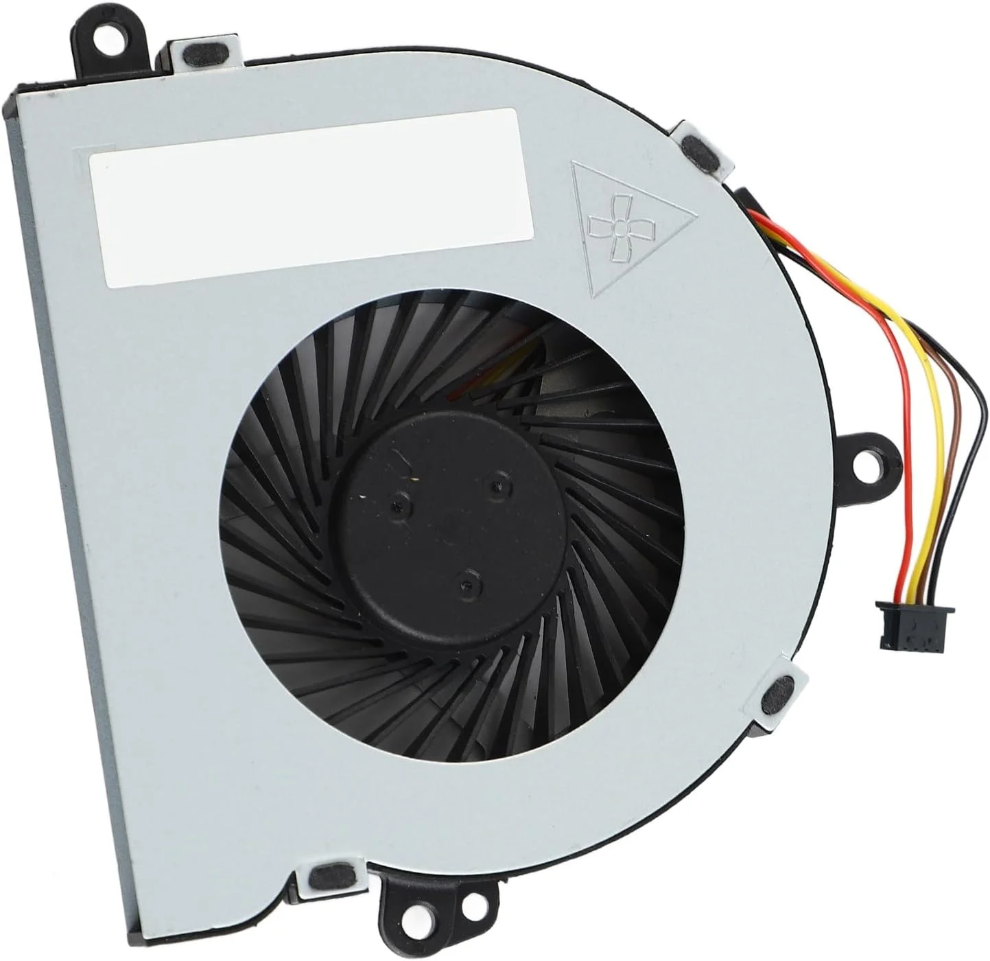 خنک کننده بادی پردازنده لپ تاپ Cryfokt با فن 4 پین برای مدل های 15‑DA 15‑DB ‑DI ‑DR 15Q‑DX 15T‑DS 250 255 256 G7 با طراحی پره/بال منحصر به فرد