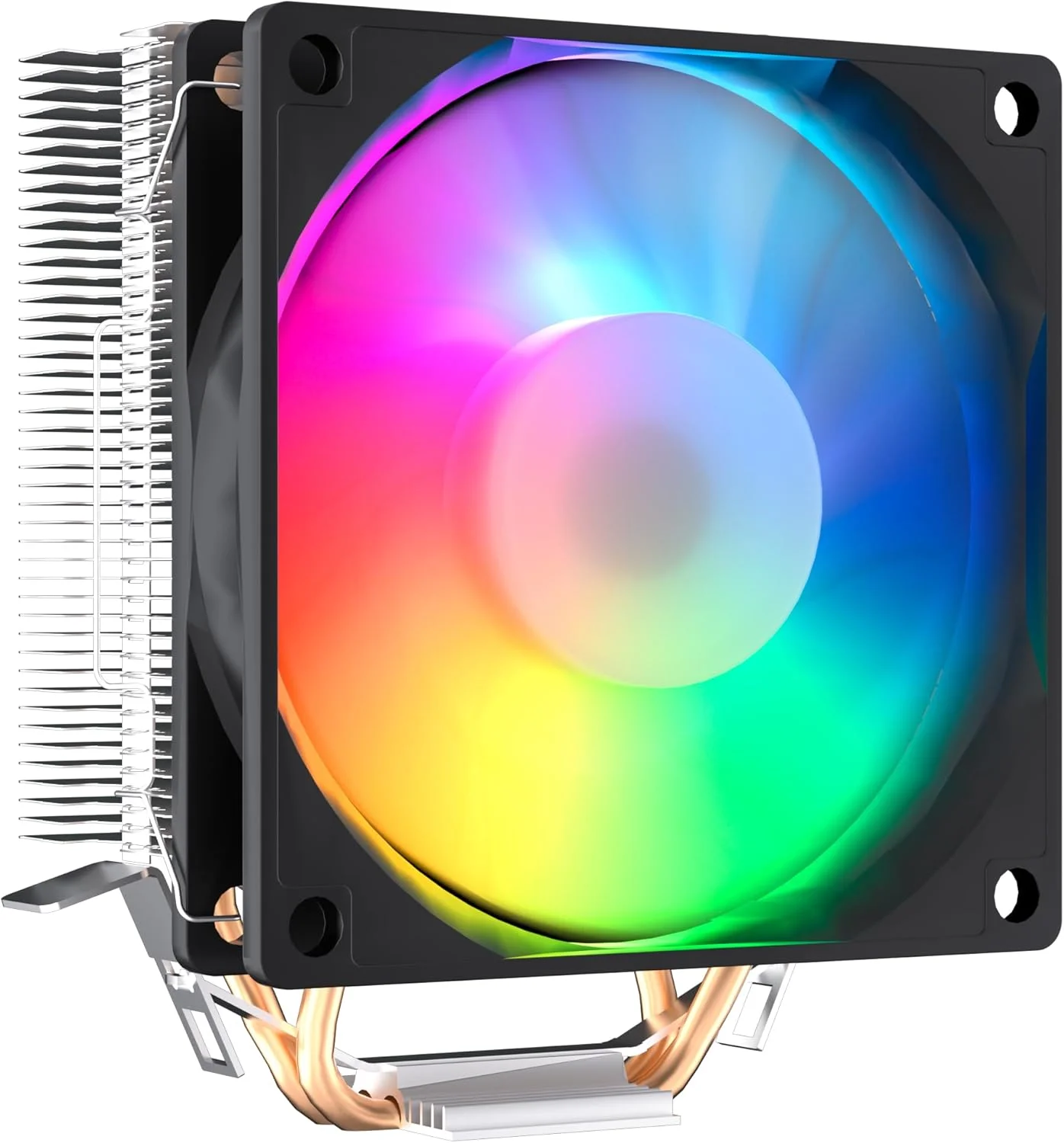 خنک کننده پردازنده DS ARGB مشکی، پشتیبانی از ASUS Aura و Mystic Light Control (سری C)