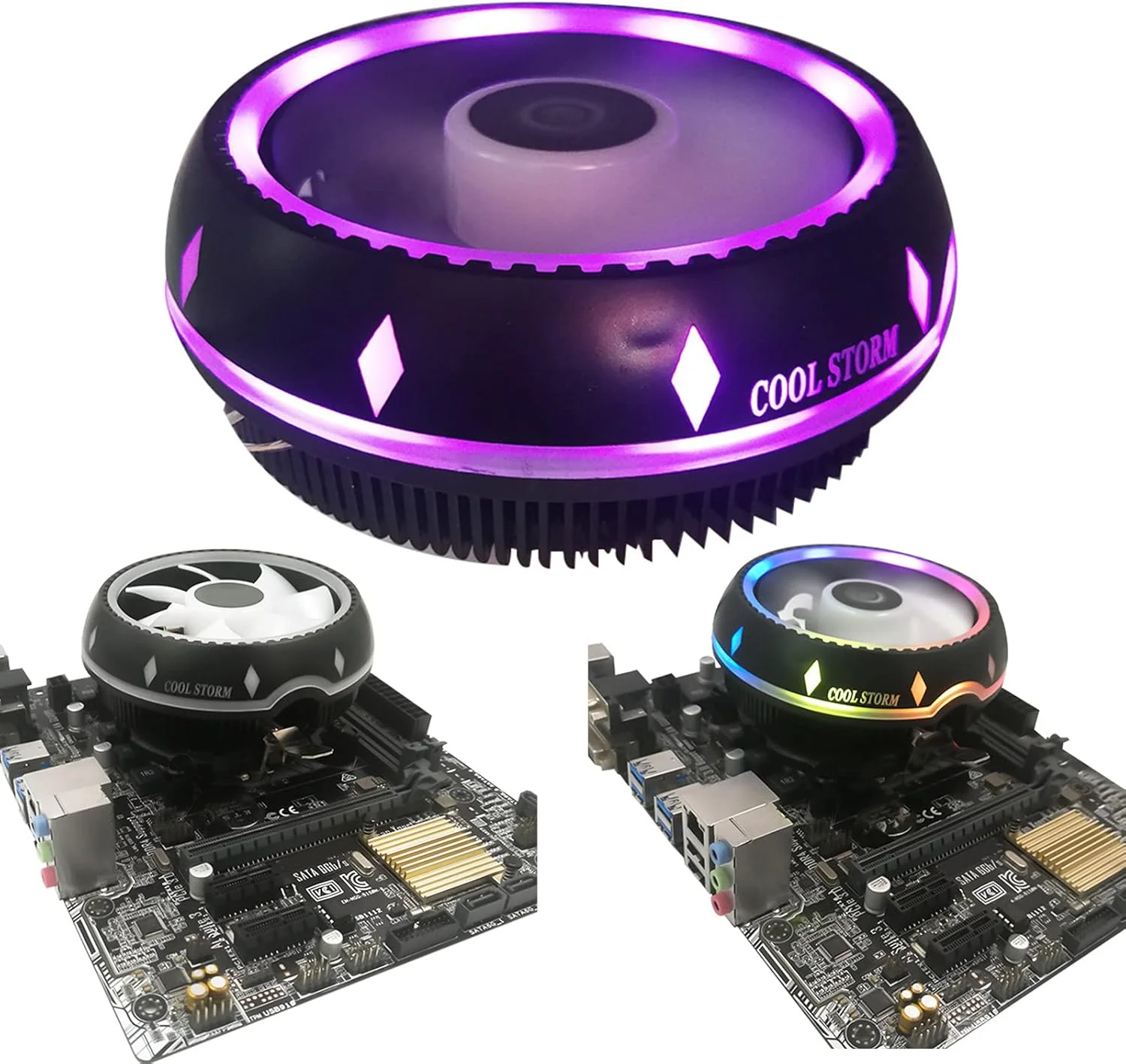 فن خنک کننده پردازنده کارآمد برای LGA1150 1151 1155 AM4 AM3+ AM3 AM2+ AM2 FM1 FM2 با سرعت 2000 دور در دقیقه