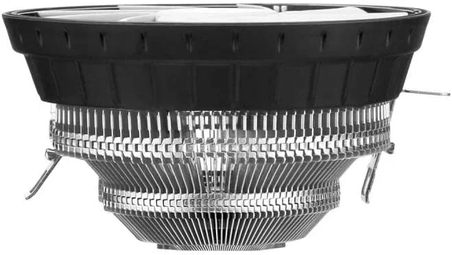 فن خنک کننده RGB کامپیوتر، LED، خنک کننده هوا، 120 میلی متر، 3 پین، نور RGB، خنک کننده پردازنده کامپیوتر 12 ولت (01)