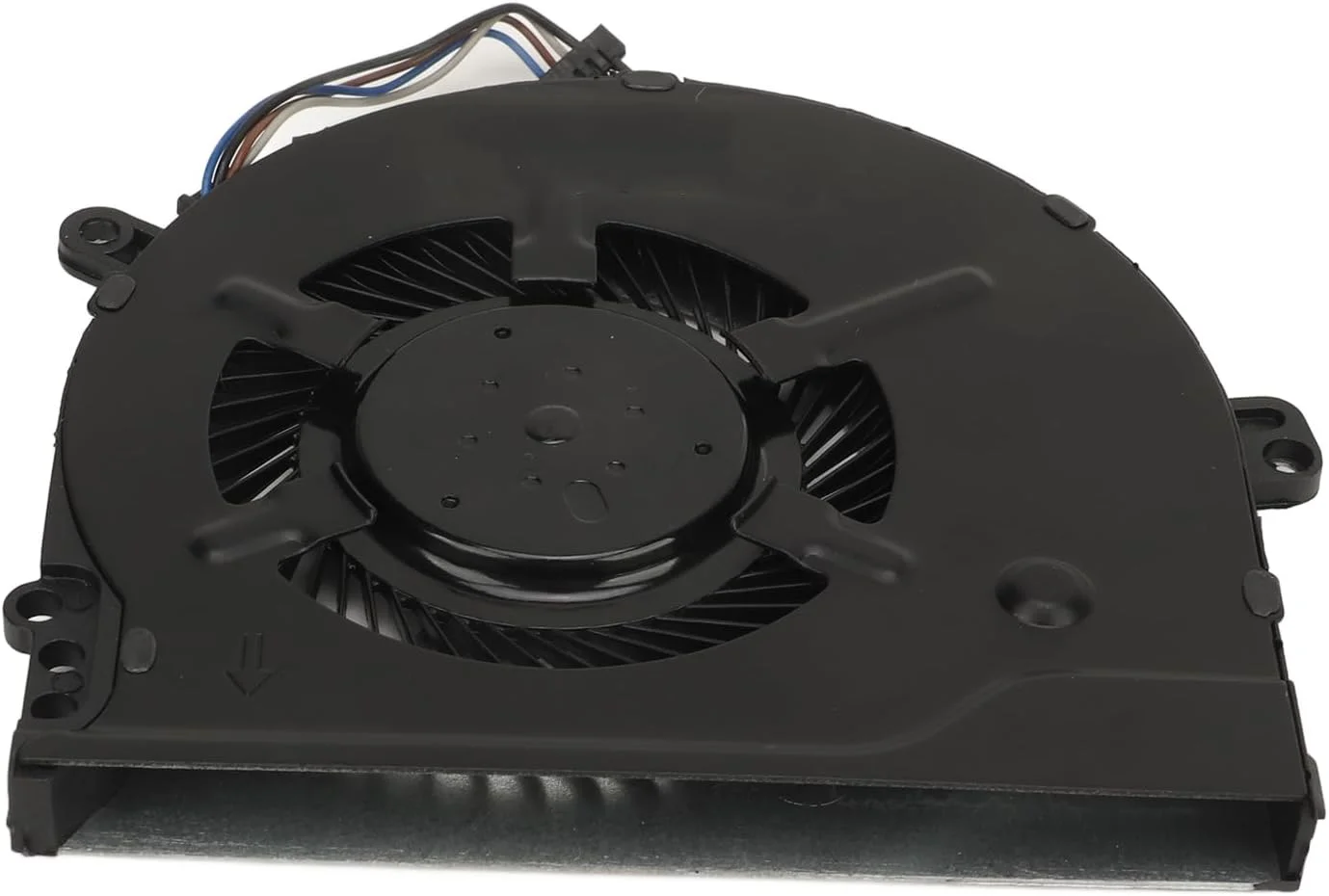 خنک کننده پردازنده Fockety، خنک کننده حرفه ای پردازنده با کانکتور برق 4 پین، فن خنک کننده جایگزین لپ تاپ DC 5V 0.5A برای Pavilion 14 BK 14 BP 15 CK013CA 15 CK000 CK