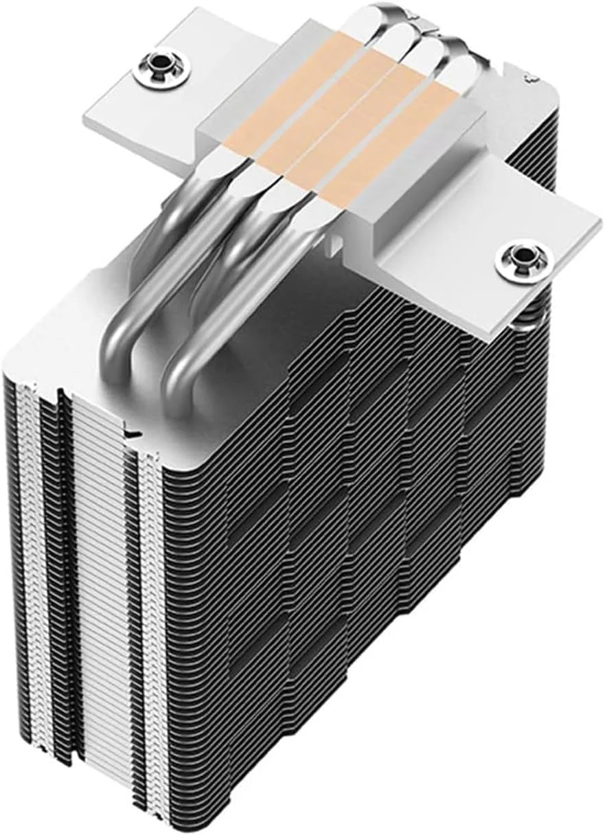 خنک کننده بادی پردازنده مرکزی Excefore AG400Plus با 4 لوله حرارتی مسی با روکش نیکل، فن 120 میلی متری PWM 2000 دور در دقیقه 75.89CFM 220w TDP برای Intel LGA 1700/1200/1151/1150/1155 AMD AM5/AM4