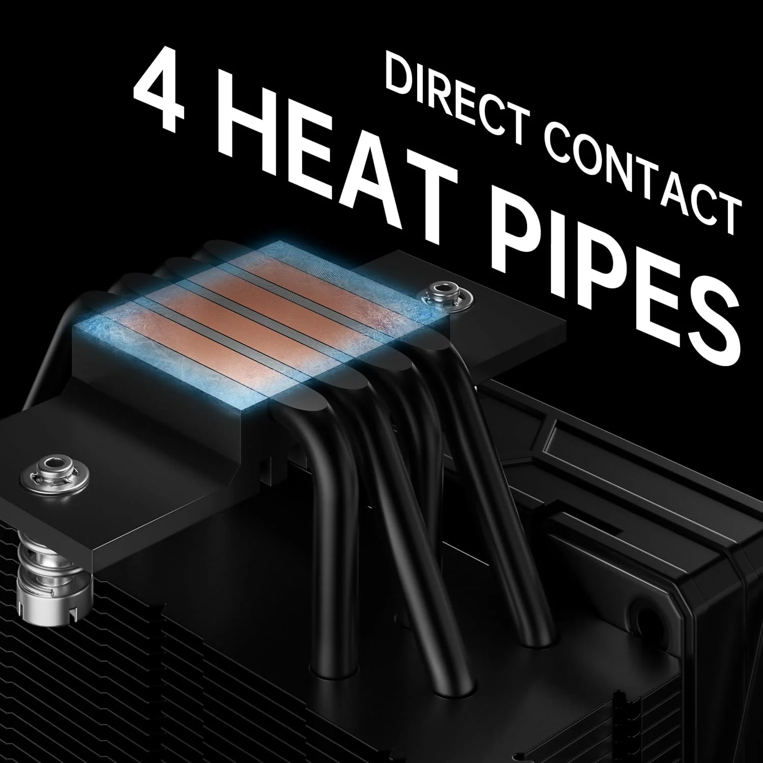 خنک کننده بادی پردازنده ST1-4 ARGB، دارای 4 لوله حرارتی، فن 120 میلی متری PWM، برای AMD AM4 / Intel LGA 1150/1151/1155/1156/1200/2011/2066 (مشکی) خنک کننده بادی پردازنده ST1-4 ARGB، دارای 4 لوله حرارتی، فن 120 میلی متری PWM، برای AMD AM4 / Intel LGA 1150/1151/1155/1156/1200/2011/2066 (مشکی)