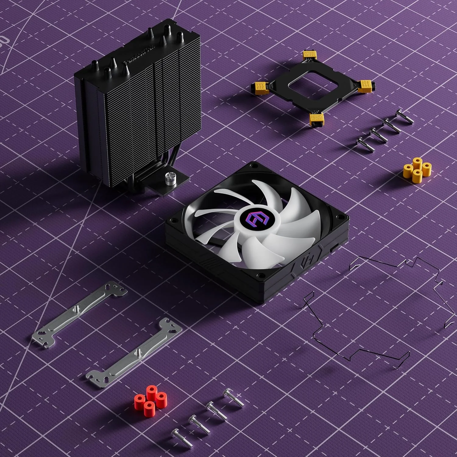 خنک کننده بادی پردازنده ST1-4 ARGB، دارای 4 لوله حرارتی، فن 120 میلی متری PWM، برای AMD AM4 / Intel LGA 1150/1151/1155/1156/1200/2011/2066 (مشکی) خنک کننده بادی پردازنده ST1-4 ARGB، دارای 4 لوله حرارتی، فن 120 میلی متری PWM، برای AMD AM4 / Intel LGA 1150/1151/1155/1156/1200/2011/2066 (مشکی)