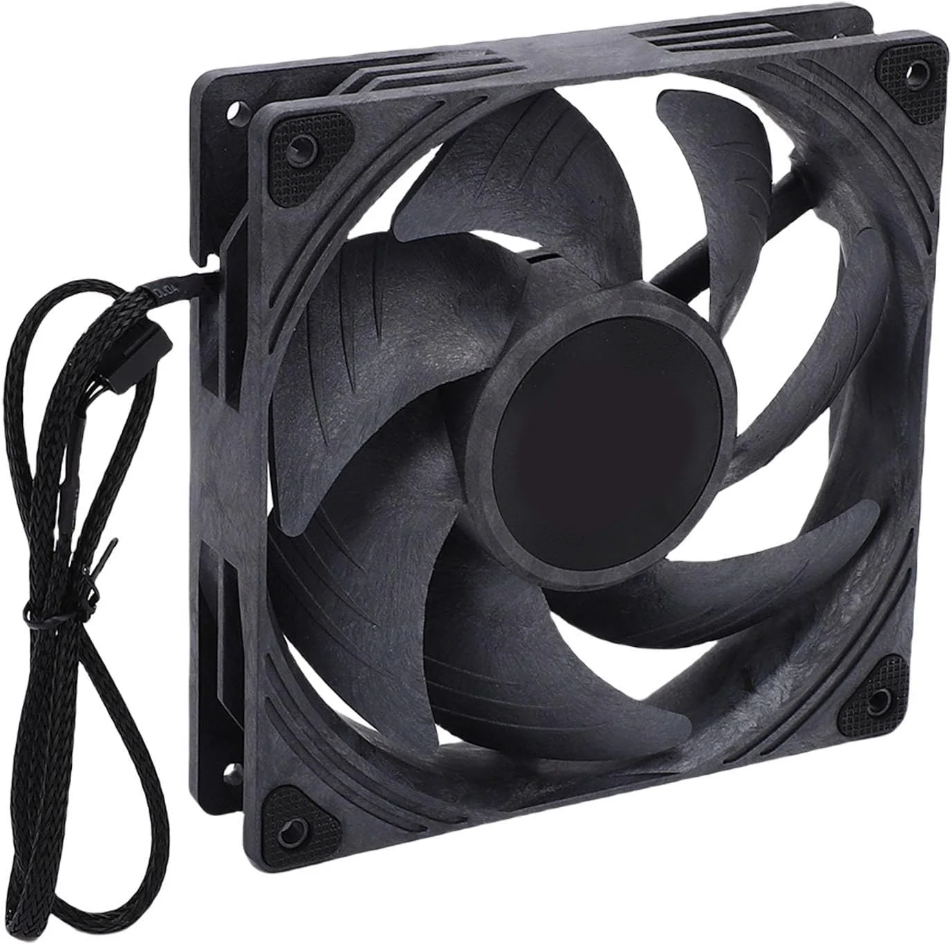 فن کیس کامپیوتر 140 میلی‌متری، فن خنک‌کننده کم صدا با رابط 4 پین PWM برای کیس‌های کامپیوتر و خنک‌کننده‌های CPU به همراه 8 پیچ