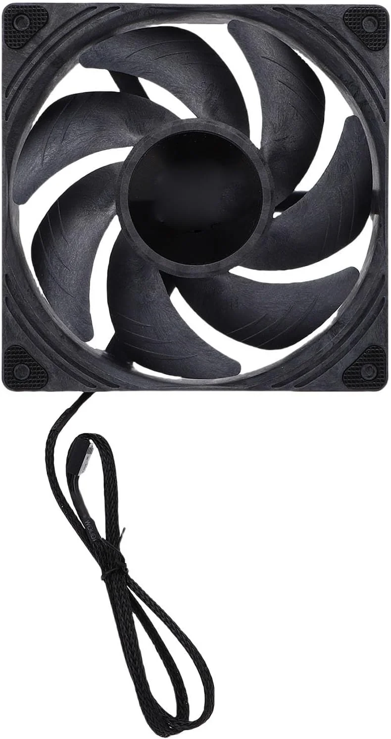 فن کیس کامپیوتر 140 میلی‌متری، فن خنک‌کننده کم صدا با رابط 4 پین PWM برای کیس‌های کامپیوتر و خنک‌کننده‌های CPU به همراه 8 پیچ
