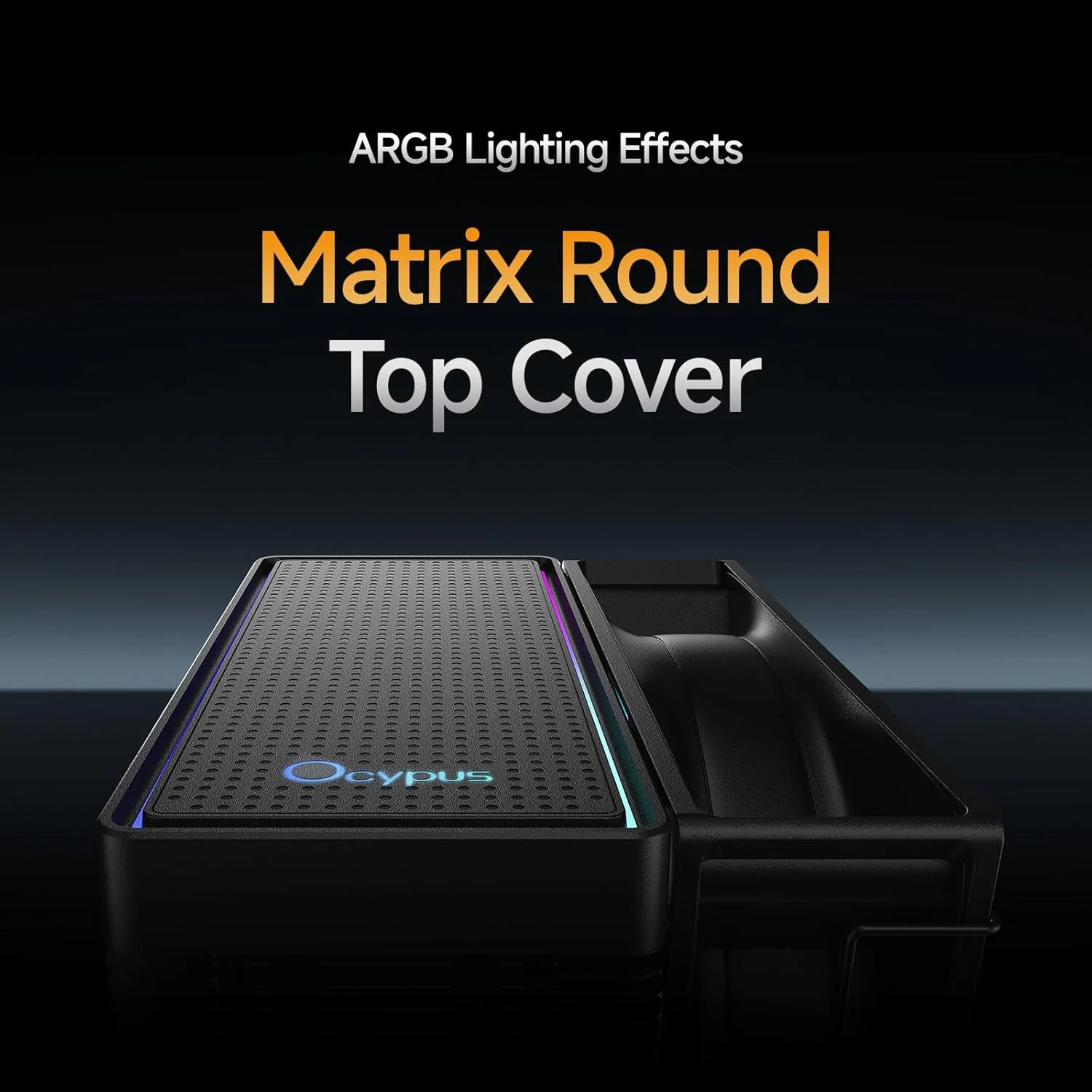 خنک کننده پردازنده گاما A40 ARGB BK، فن PWM 100 میلی‌متری، خنک کننده هوای پردازنده کامپیوتر تک برج با ارتفاع 133 میلی‌متر، 4 لوله حرارتی مسی، عملکرد ARGB، پوشش بالایی فانتزی، برای Intel LGA 115X/1200/1700/1851 و AMD AM4/AM5