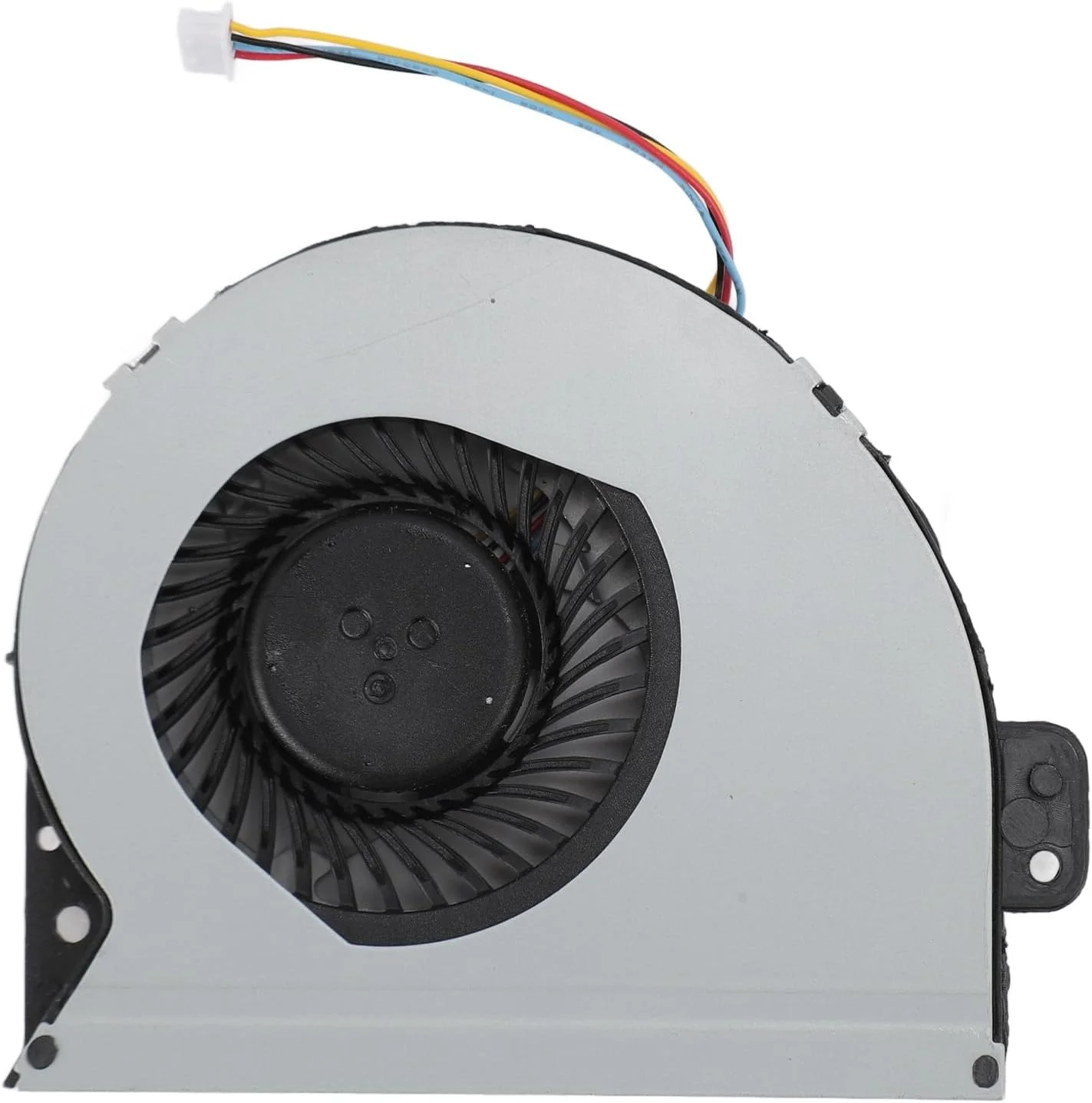 فن خنک کننده پردازنده لپ تاپ گوشیدا برای K53S K53L K53E، فن خنک کننده هوا پردازنده جایگزین با اتصال برق 4 پین برای لپ تاپ، خنک کننده بهبود یافته