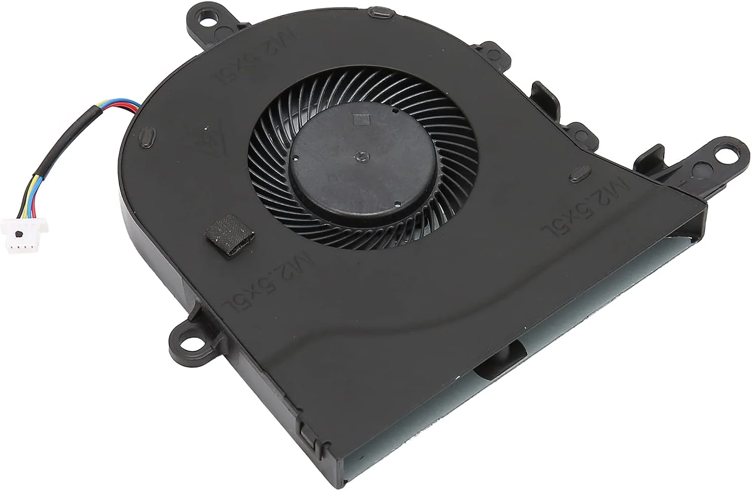 فن خنک کننده کامپیوتر GOWENIC، آلیاژ آلومینیوم 4 پین DC 5V، اتلاف حرارت قوی، فن خنک کننده هوای CPU کامپیوتر لپ تاپ، برای DELL برای Latitude 3590/E‑3590/15‑5570/5575