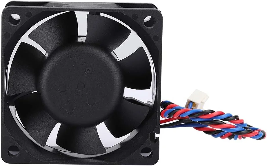 فن خنک کننده پردازنده کامپیوتر GOWENIC، 6 سانتی متر، 12 ولت 0.48 آمپر 6800 دور در دقیقه 38.35 CFM 32dB-A هیت سینک خنک کننده هوا برای منبع تغذیه کامپیوتر