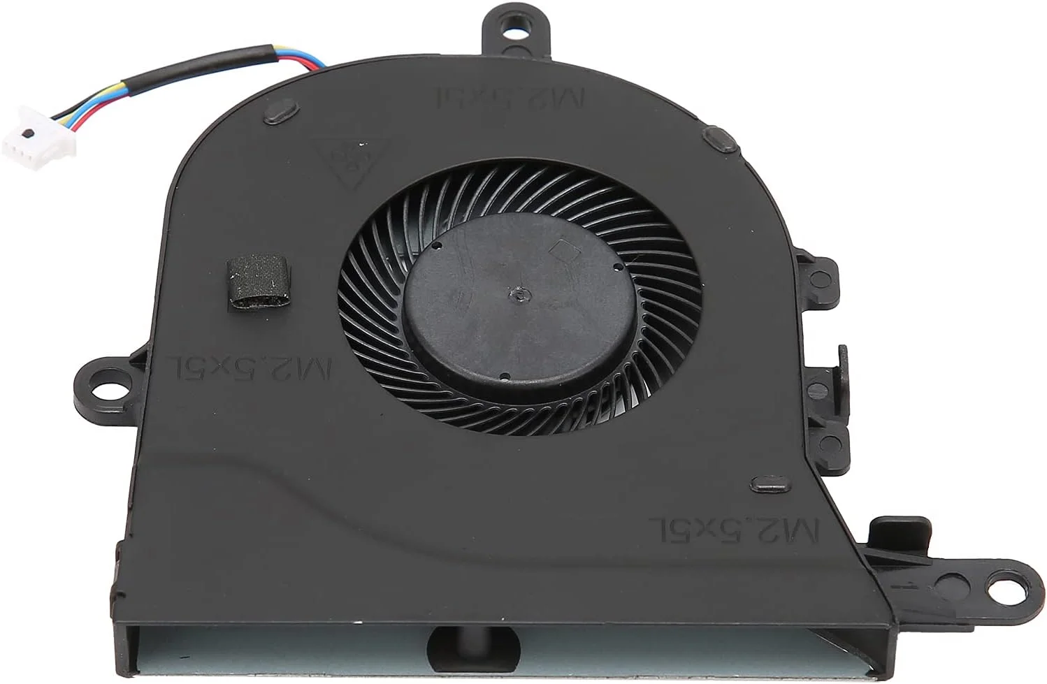 فن خنک کننده کامپیوتر GOWENIC، آلیاژ آلومینیوم 4 پین DC 5V، اتلاف حرارت قوی، فن خنک کننده هوای CPU کامپیوتر لپ تاپ، برای DELL برای Latitude 3590/E‑3590/15‑5570/5575