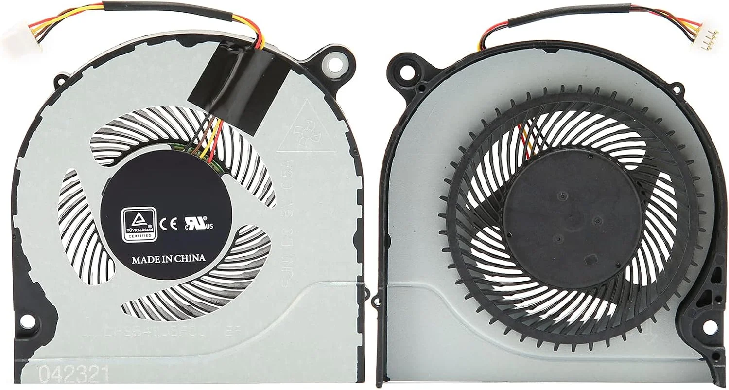 فن خنک کننده کامپیوتر GOWENIC، آلیاژ آلومینیوم 4 پین DC 5V، اتلاف حرارت قوی، فن خنک کننده کامپیوتر لپ تاپ، مناسب برای Helios 300/g3‑571/g3‑572/ph315‑51