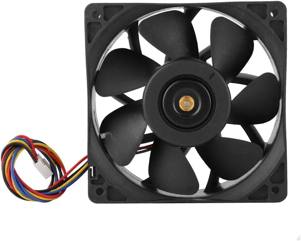 فن خنک کننده پردازنده GOWENIC، DC12V 2.7A 120mm S9 S7، فن خنک کننده با اتلاف سریع حرارت، 4 پین 6000 دور در دقیقه، فن خنک کننده کیس کامپیوتر با نویز کم