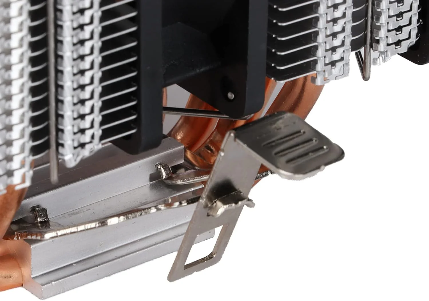 خنک کننده پردازنده GOWENIC، فن خنک کننده پردازنده کم صدا 90 میلی متری و هیت سینک 6 لوله حرارتی 1300 دور در دقیقه اتلاف حرارت فن خنک کننده برای INTEL/برای AMD