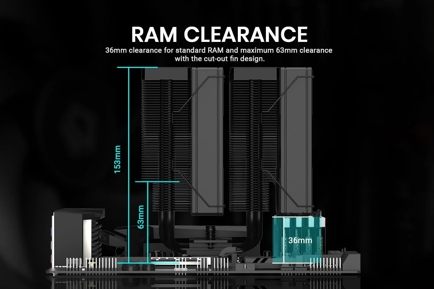 خنک کننده پردازنده بادی دو برج ID-COOLING FROZN A620 مشکی - ارتفاع 15.5 سانتیمتر، 6 لوله حرارتی 6 میلیمتری، دو فن 120x120x25 میلیمتری FDB، توان حرارتی 270 وات، سازگار با Intel LGA1700/1851/1200/115X; AMD AM4/AM5 خنک کننده پردازنده بادی دو برج ID-COOLING FROZN A620 مشکی - ارتفاع 15.5 سانتیمتر، 6 لوله حرارتی 6 میلیمتری، دو فن 120x120x25 میلیمتری FDB، توان حرارتی 270 وات، سازگار با Intel LGA1700/1851/1200/115X; AMD AM4/AM5