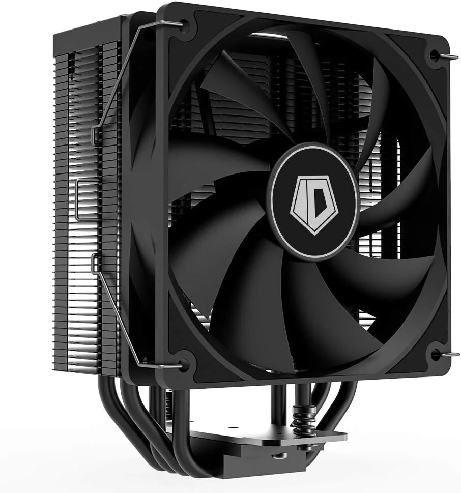 خنک کننده پردازنده ID-COOLING SE-224-XT مشکی، دارای 4 لوله حرارتی، فن PWM 120 میلی‌متری، سازگار با Intel/AMD و LGA 1700