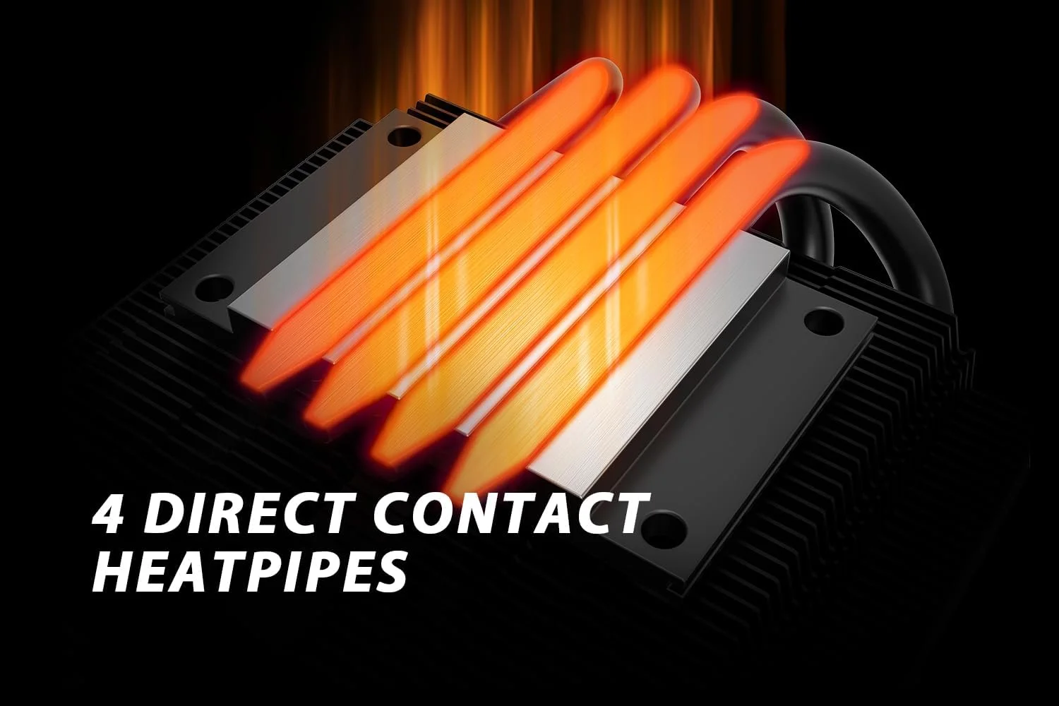 خنک کننده پردازنده ID-COOLING IS-40X V3 با ارتفاع 45 میلی متر، خنک کننده بادی پردازنده با پروفایل پایین، 4 لوله حرارتی، فن باریک 15 میلی متری، پشتیبانی از Intel LGA1700/1200/115X; AMD AM5/AM4 برای کامپیوتر رومیزی