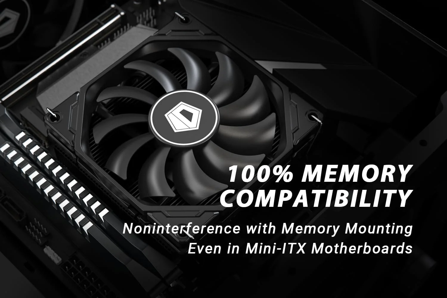 خنک کننده پردازنده ID-COOLING IS-40X V3 با ارتفاع 45 میلی متر، خنک کننده بادی پردازنده با پروفایل پایین، 4 لوله حرارتی، فن باریک 15 میلی متری، پشتیبانی از Intel LGA1700/1200/115X; AMD AM5/AM4 برای کامپیوتر رومیزی