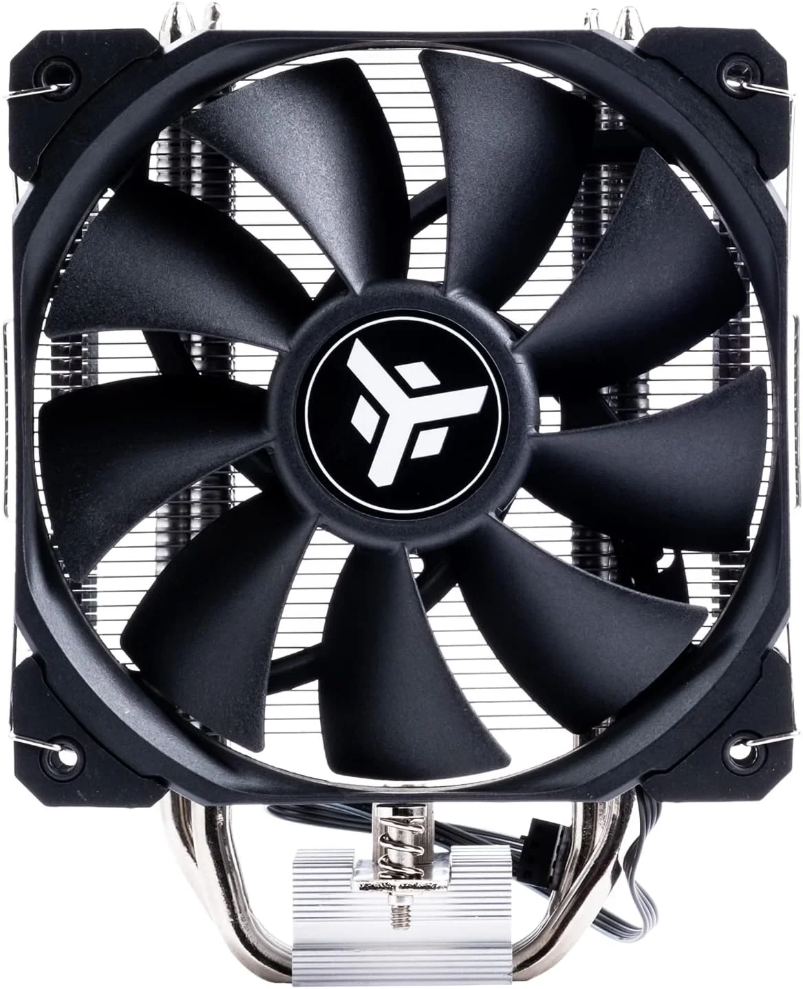 خنک کننده بادی پردازنده Itek ICY-4HB با پایه یونیورسال، 150 وات TDP، 4 لوله حرارتی و فن 12 سانتی متری