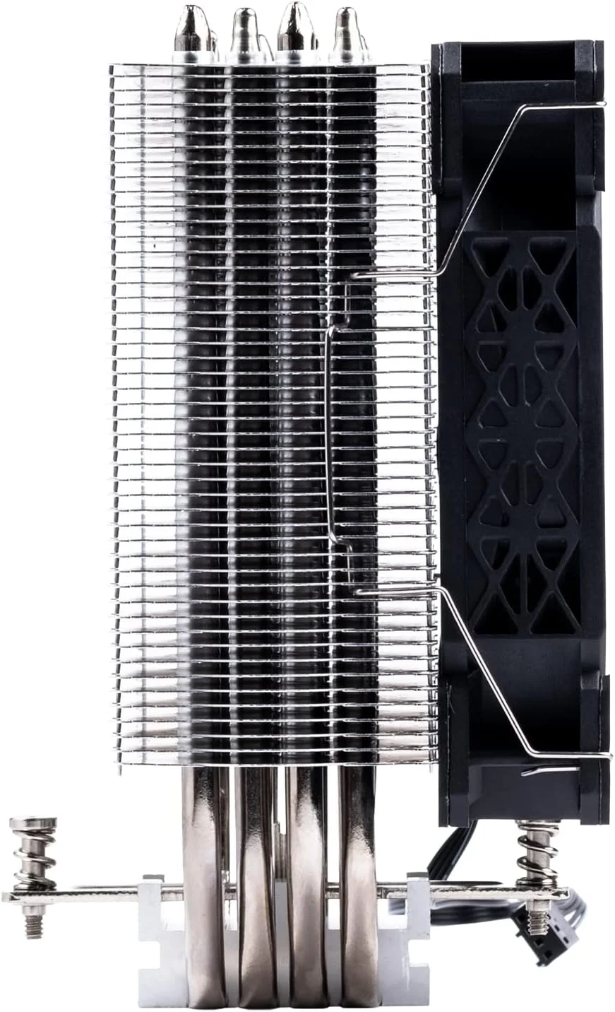 خنک کننده بادی پردازنده Itek ICY-4HB با پایه یونیورسال، 150 وات TDP، 4 لوله حرارتی و فن 12 سانتی متری