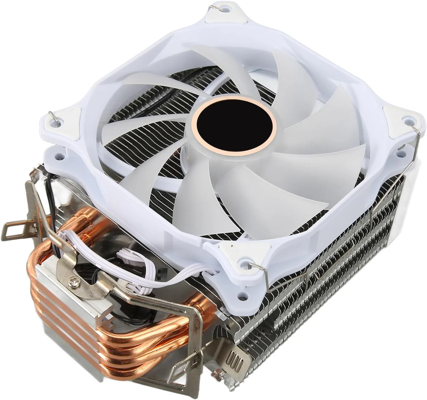 خنک کننده بادی پردازنده مرکزی Jectse AGHP، 4 لوله حرارتی مسی، فن هیدرولیک 120 میلی متری برای پردازنده های مرکزی اورکلاک شده، سازگار با LGA1150/1151/1155/1200/1700/17XX، AM4/AM5 خنک کننده بادی پردازنده مرکزی Jectse AGHP، 4 لوله حرارتی مسی، فن هیدرولیک 120 میلی متری برای پردازنده های مرکزی اورکلاک شده، سازگار با LGA1150/1151/1155/1200/1700/17XX، AM4/AM5