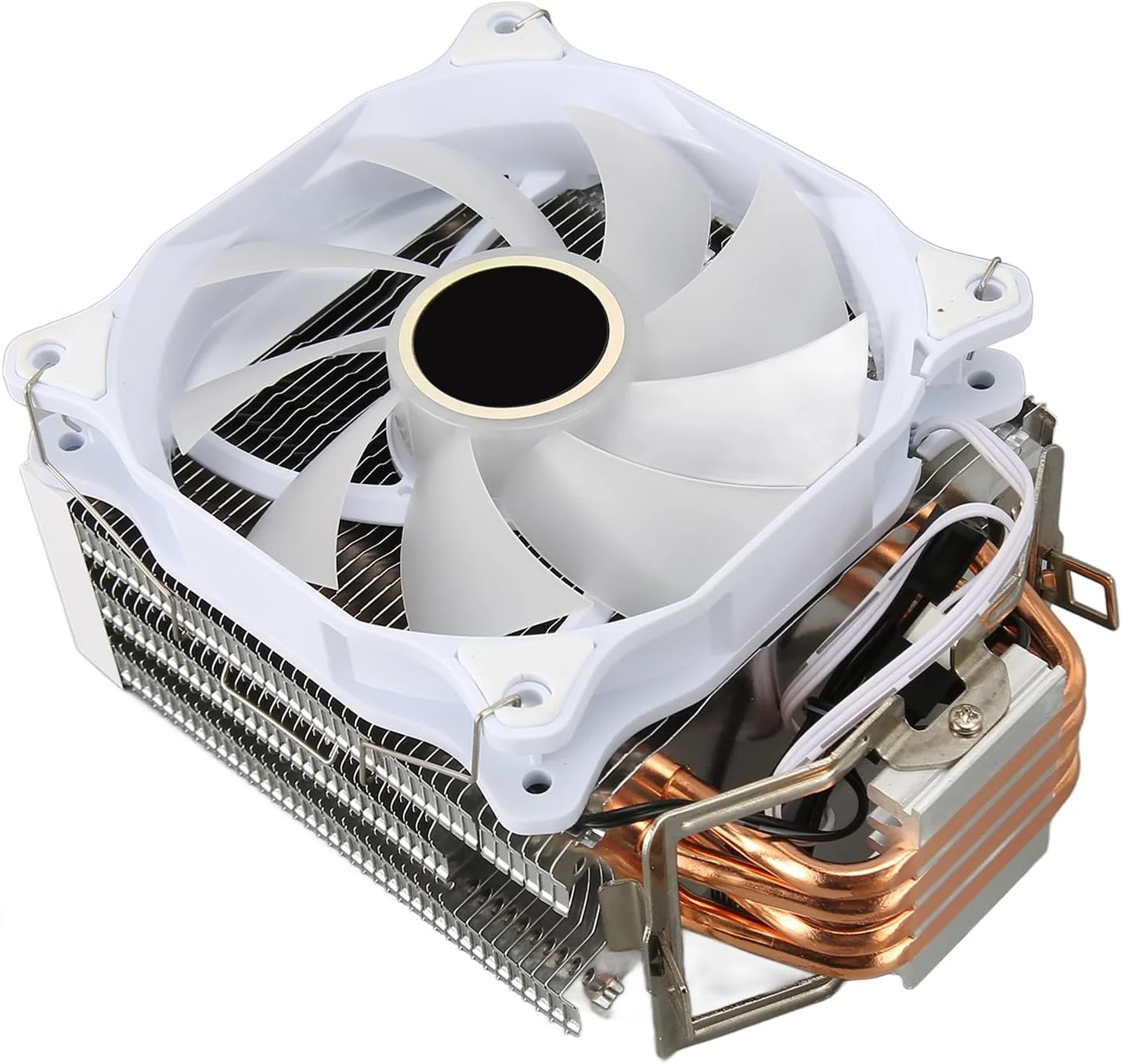 خنک کننده بادی پردازنده مرکزی Jectse AGHP، 4 لوله حرارتی مسی، فن هیدرولیک 120 میلی متری برای پردازنده های مرکزی اورکلاک شده، سازگار با LGA1150/1151/1155/1200/1700/17XX، AM4/AM5 خنک کننده بادی پردازنده مرکزی Jectse AGHP، 4 لوله حرارتی مسی، فن هیدرولیک 120 میلی متری برای پردازنده های مرکزی اورکلاک شده، سازگار با LGA1150/1151/1155/1200/1700/17XX، AM4/AM5