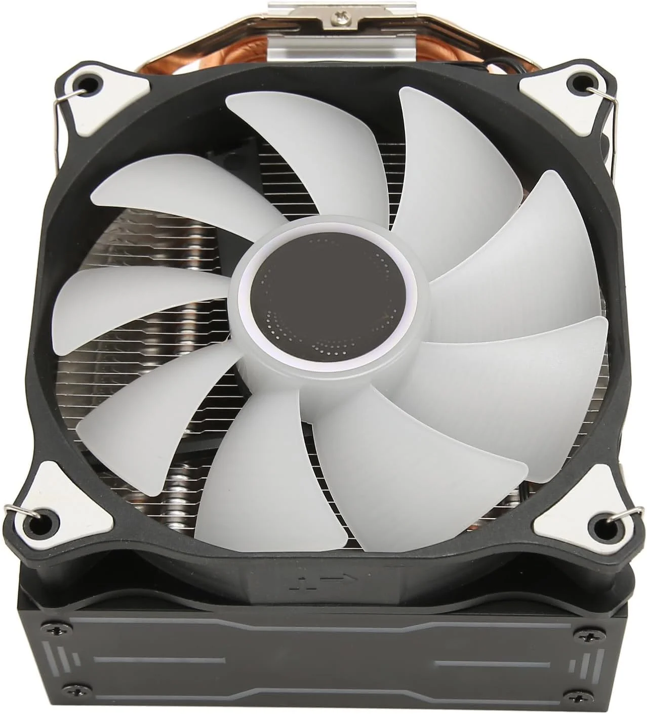 خنک کننده بادی پردازنده مرکزی Jectse AM4 AM5 با 6 لوله حرارتی مسی، فن های خنک کننده هیدرولیک جهانی PC، سازگار با LGA1150/1151/1155/1200/1700/17XX، سازگار با AM4/AM5