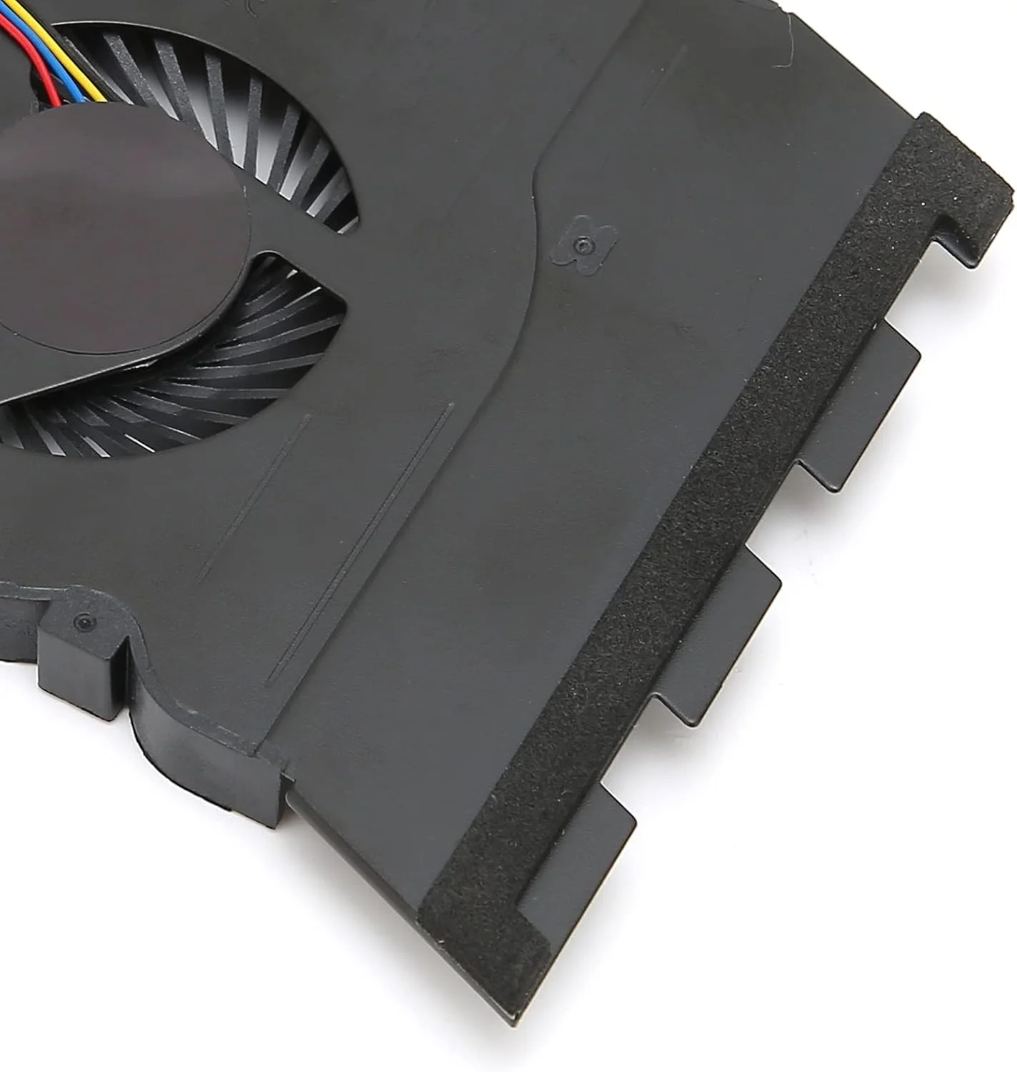 خنک کننده پردازنده با دوام Keenso با طراحی بهینه پره/بال برای لپ تاپ، فن های رایانه شخصی با عملکرد آرام برای 15-5565/15-5567، جنس آلیاژ آلومینیوم