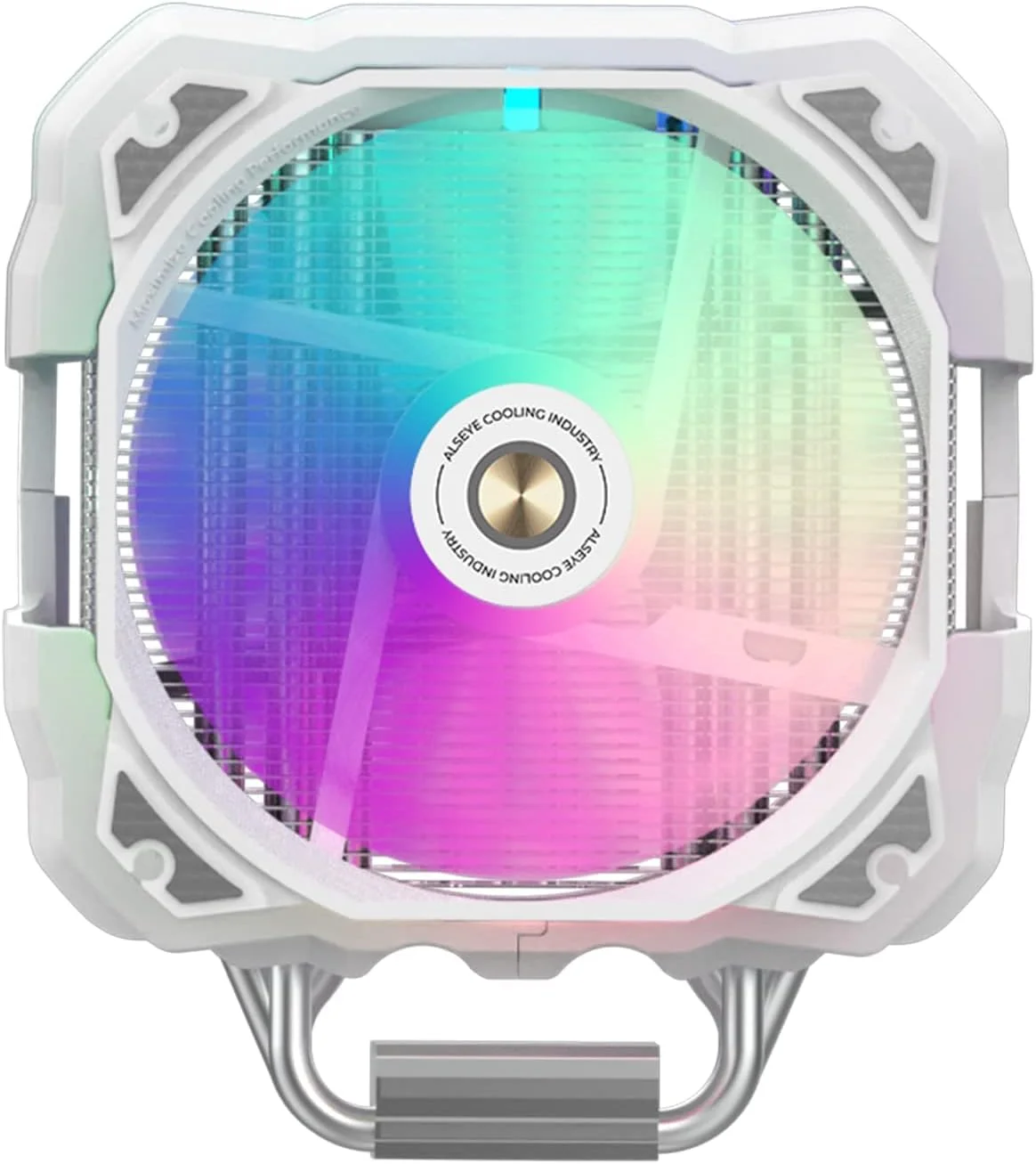 خنک کننده پردازنده KASTWAVE M120D Plus، خنک کننده بادی پردازنده با نمایشگر دما، دارای دو فن 120 میلی متری ARGB PWM، مناسب برای Intel LGA 1700/1200/115X/2011/2066/1366 و AMD AM4/AM5