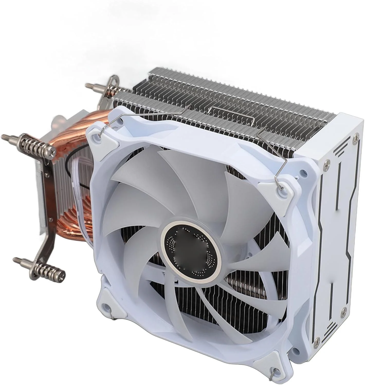 فن خنک کننده پردازنده کیکومی با 6 لوله حرارتی، 3 پین، سرعت بالا، نویز کم، بلبرینگ هیدرولیک و صفحه پشتی برای مادربرد 120 میلی متری