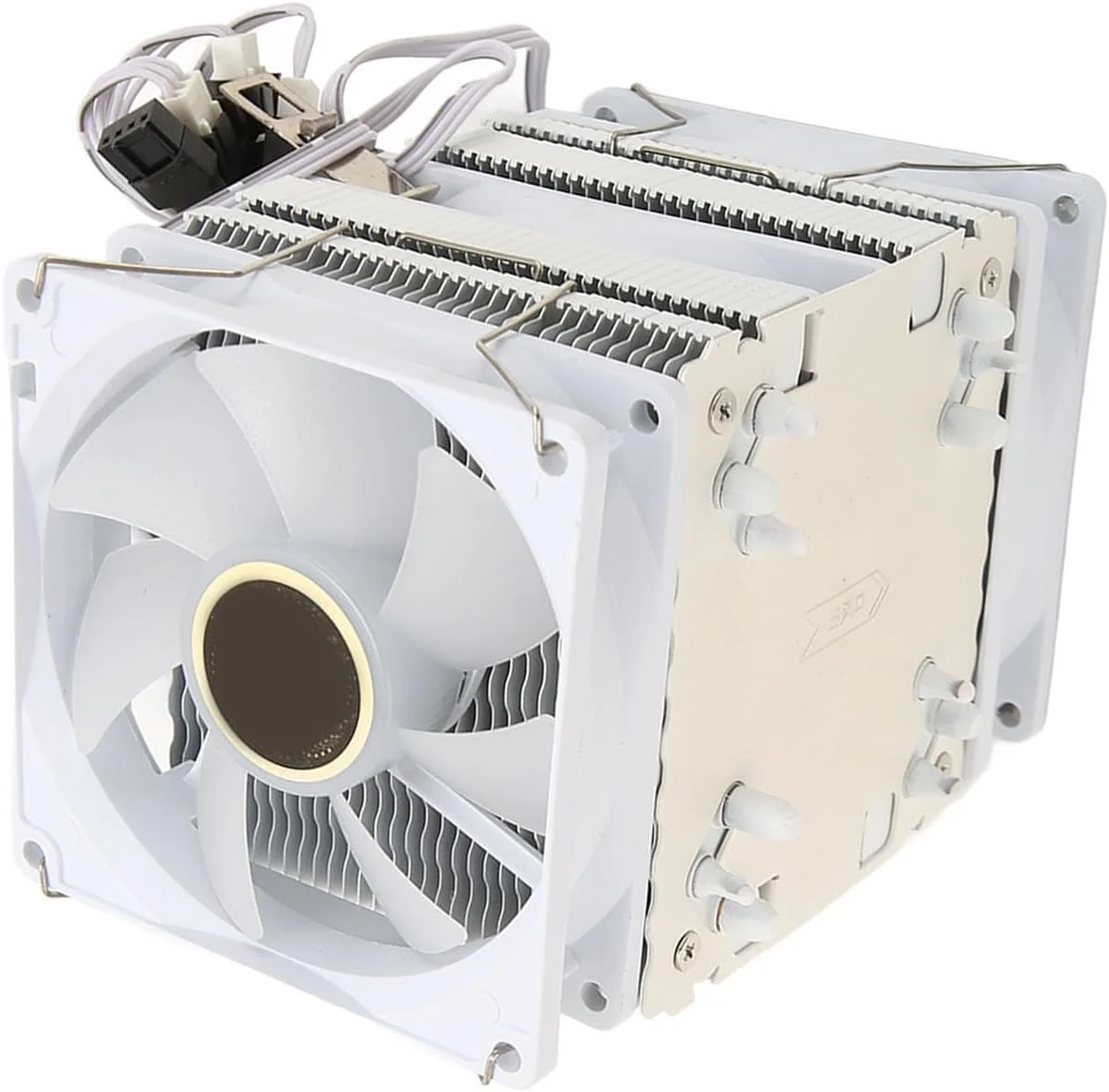 فن خنک کننده پردازنده RGB کیکومی با 6 لوله حرارتی و پین 3 برای 775 1150 1151 1155 1156 FM1 AM2 AM2+