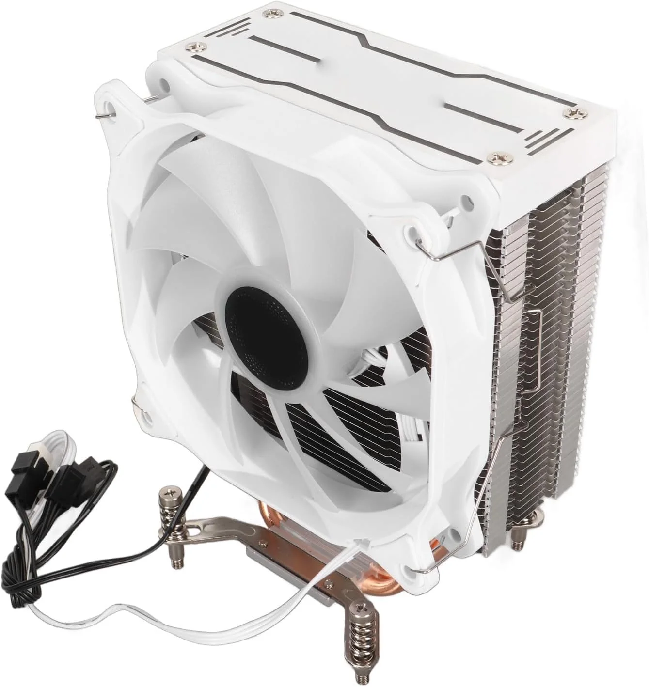 خنک کننده بادی پردازنده ARGB کیکومی با 4 لوله حرارتی مسی، تک فن هیدرولیک 120 میلی متری برای مادربرد 2011 B با صفحه پشتی خودکار