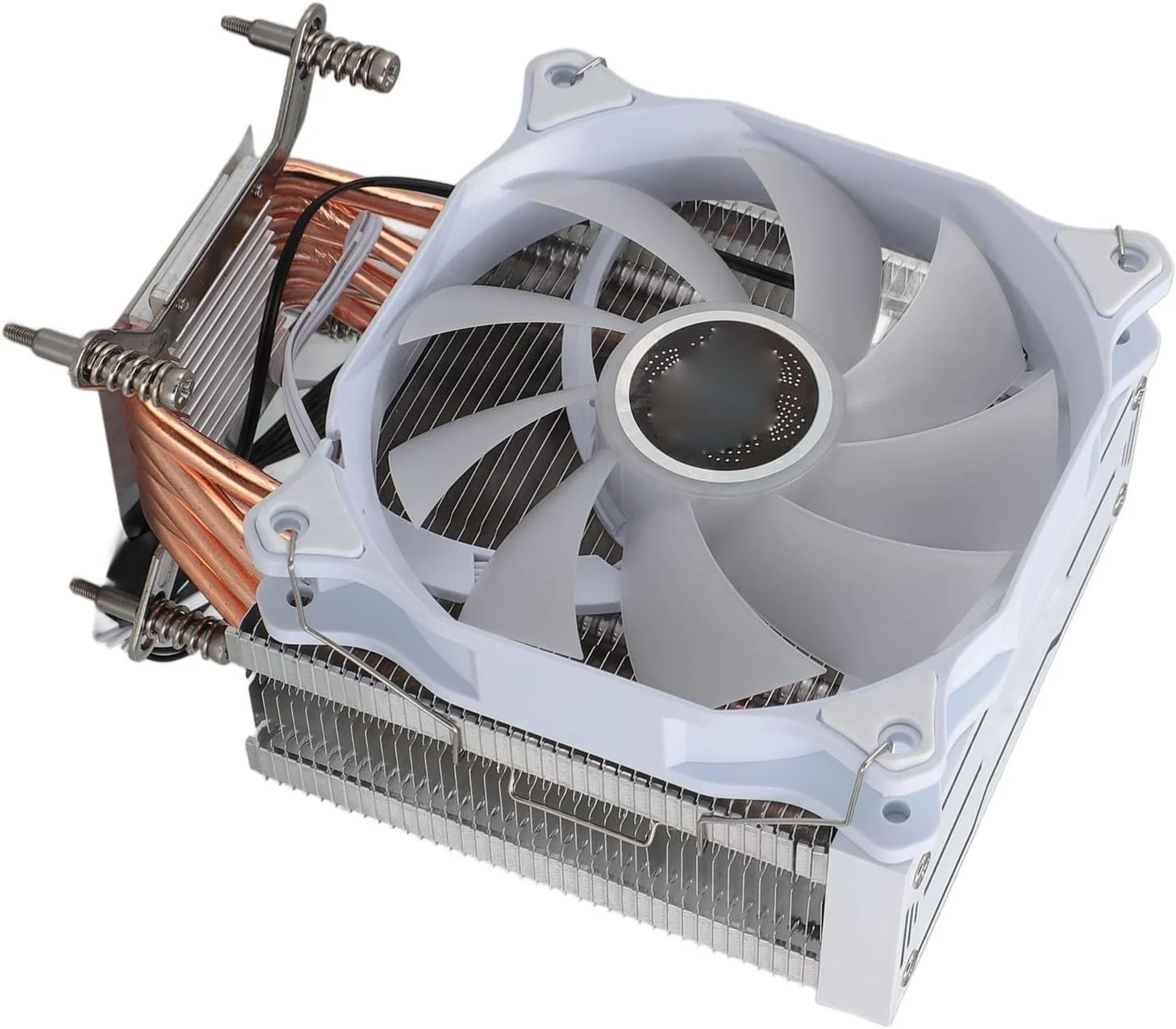 فن خنک کننده پردازنده کیکومی با 6 لوله حرارتی، 3 پین، سرعت بالا، نویز کم، بلبرینگ هیدرولیک و صفحه پشتی برای مادربرد 120 میلی متری